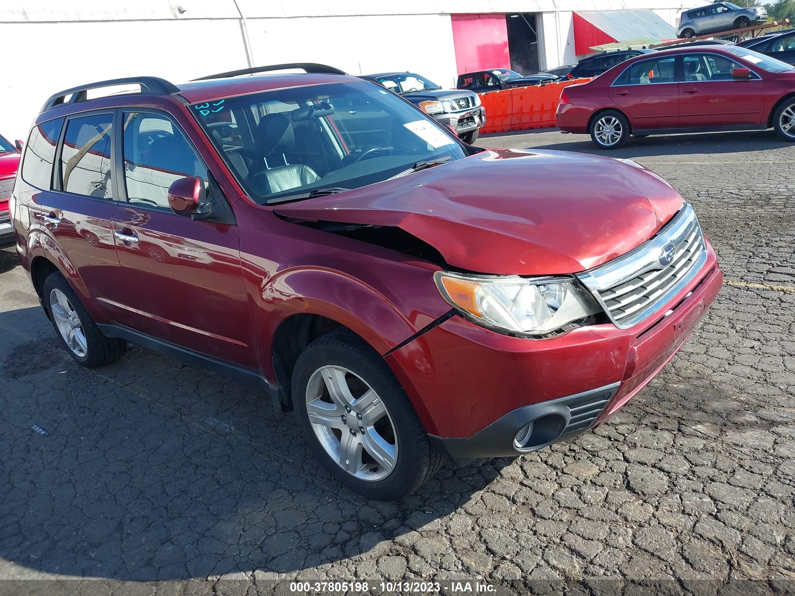 SUBARU FORESTER 2009 jf2sh64629h777668