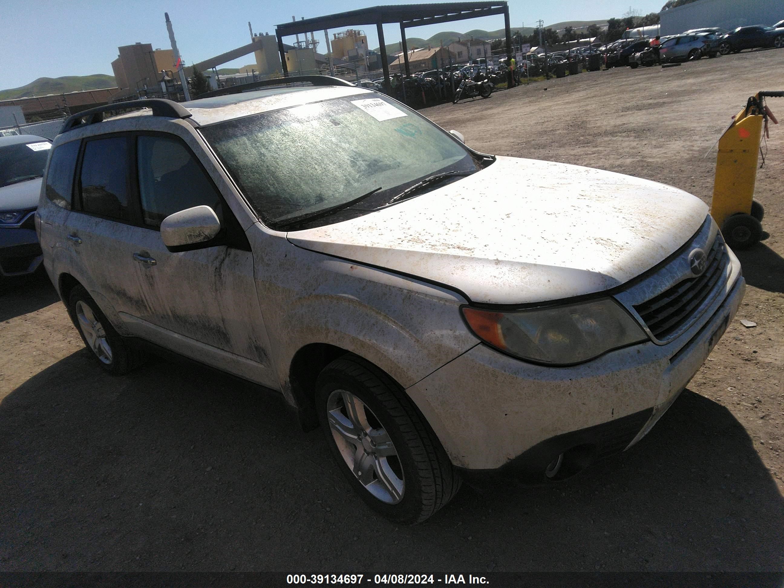 SUBARU FORESTER 2009 jf2sh64639h768638