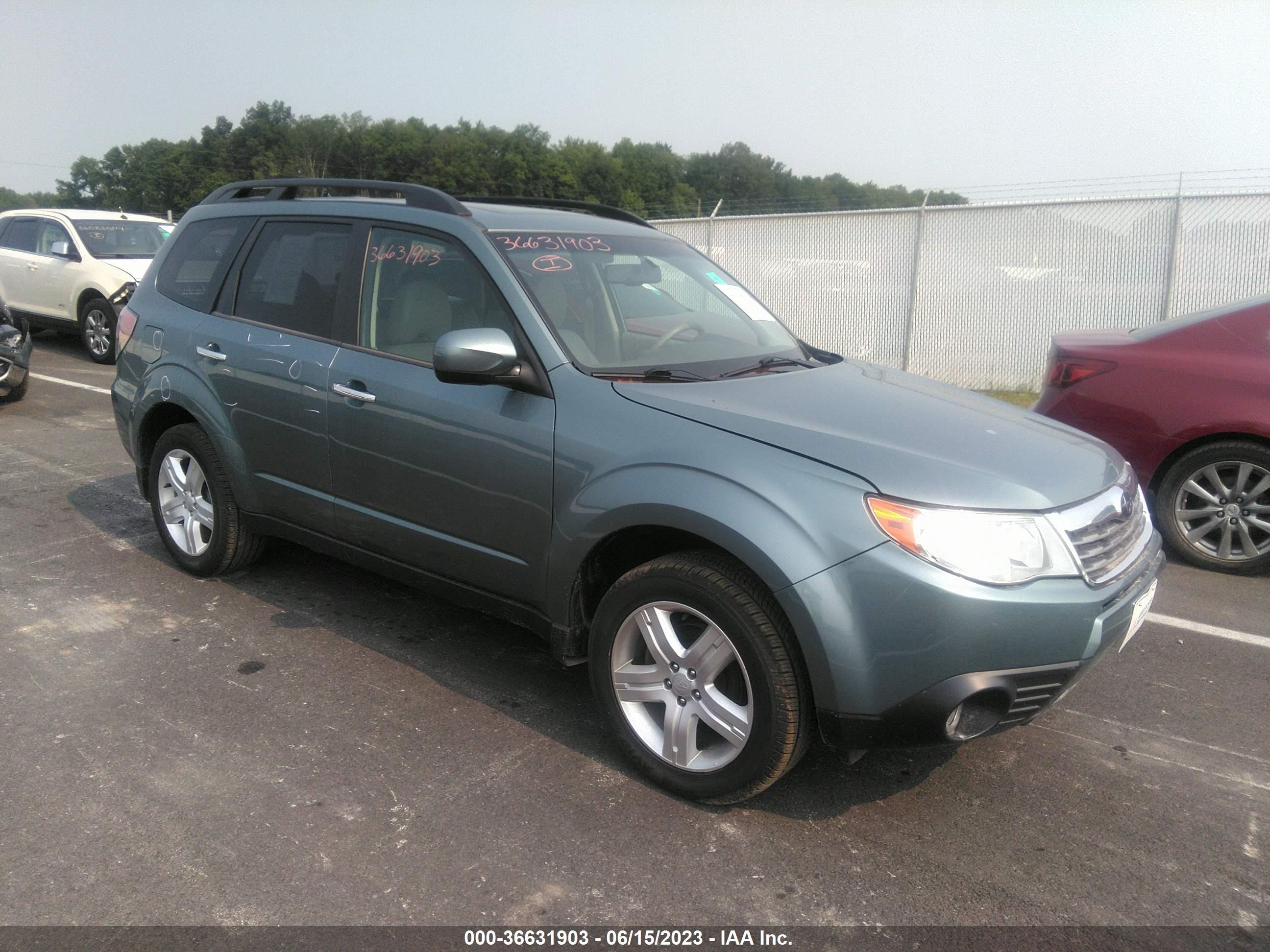 SUBARU FORESTER 2009 jf2sh64639h791546