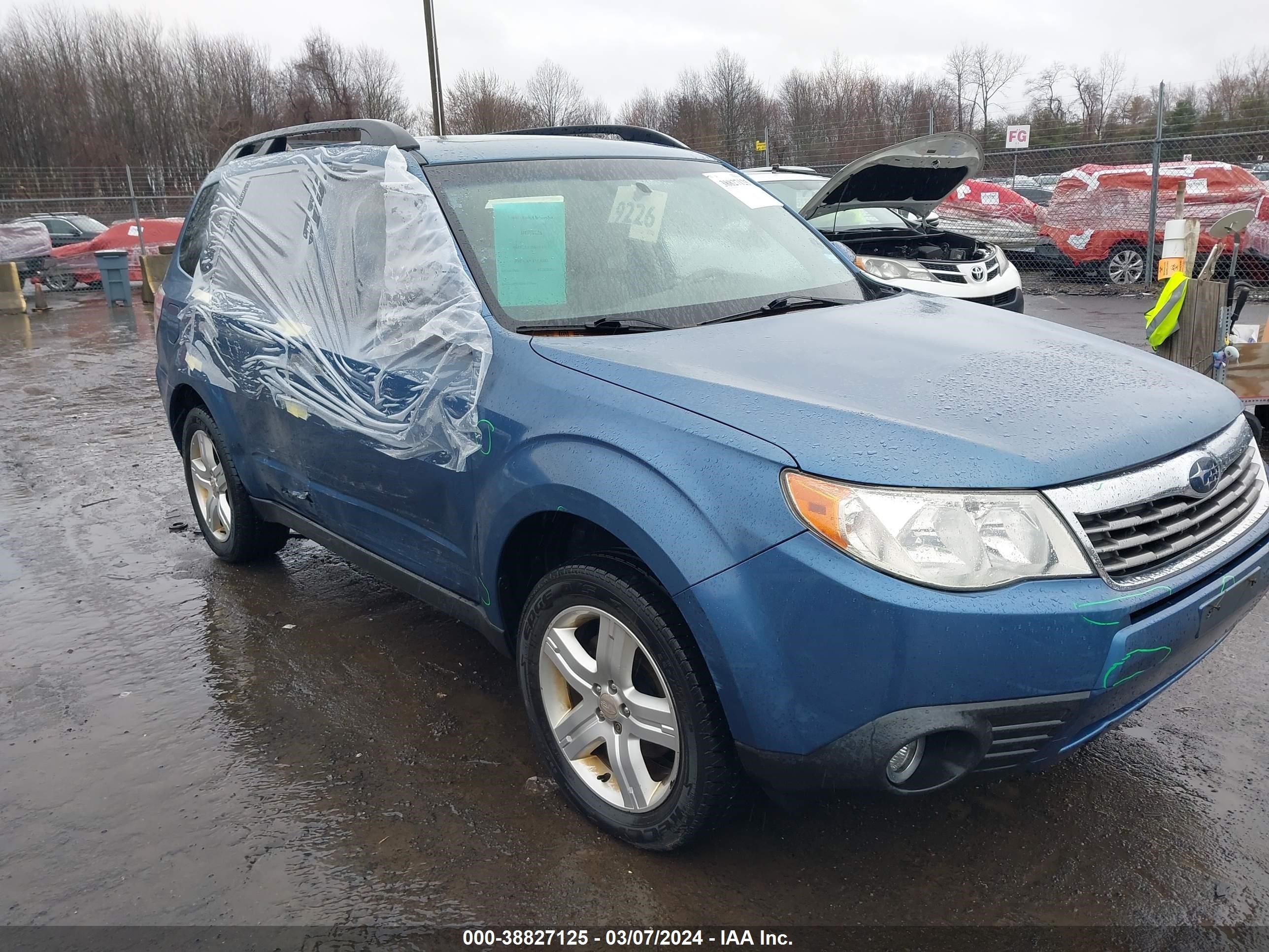 SUBARU FORESTER 2009 jf2sh64639h792423