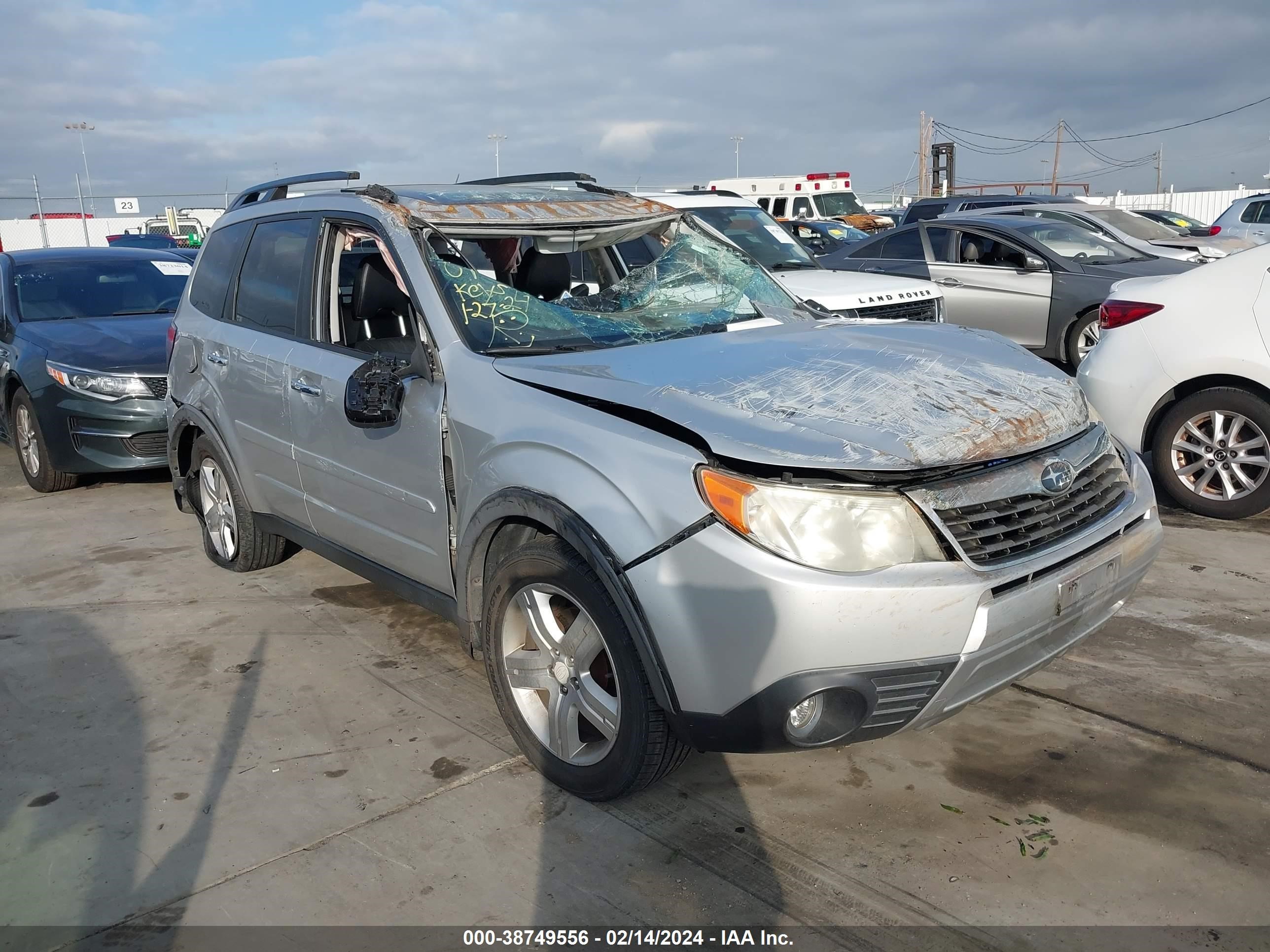 SUBARU FORESTER 2009 jf2sh64649h720551