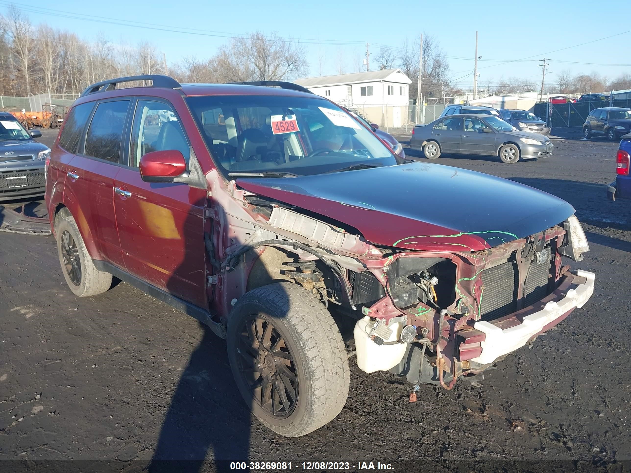 SUBARU FORESTER 2009 jf2sh64649h739357