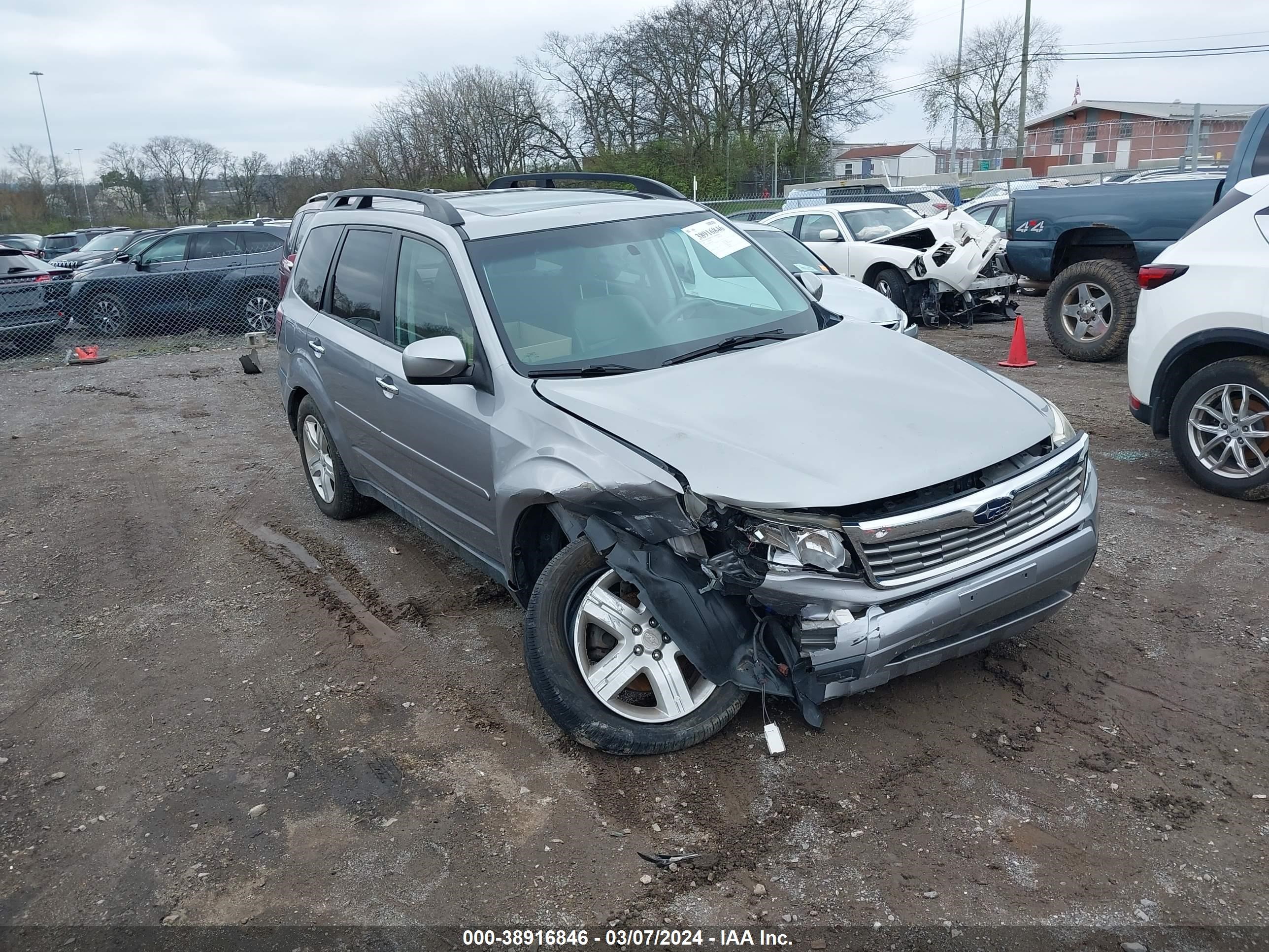 SUBARU FORESTER 2009 jf2sh64649h744459