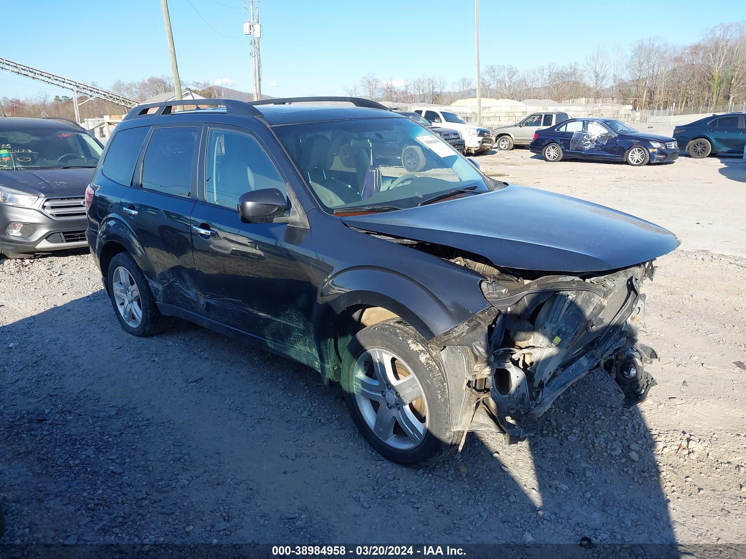 SUBARU FORESTER 2009 jf2sh64649h755963