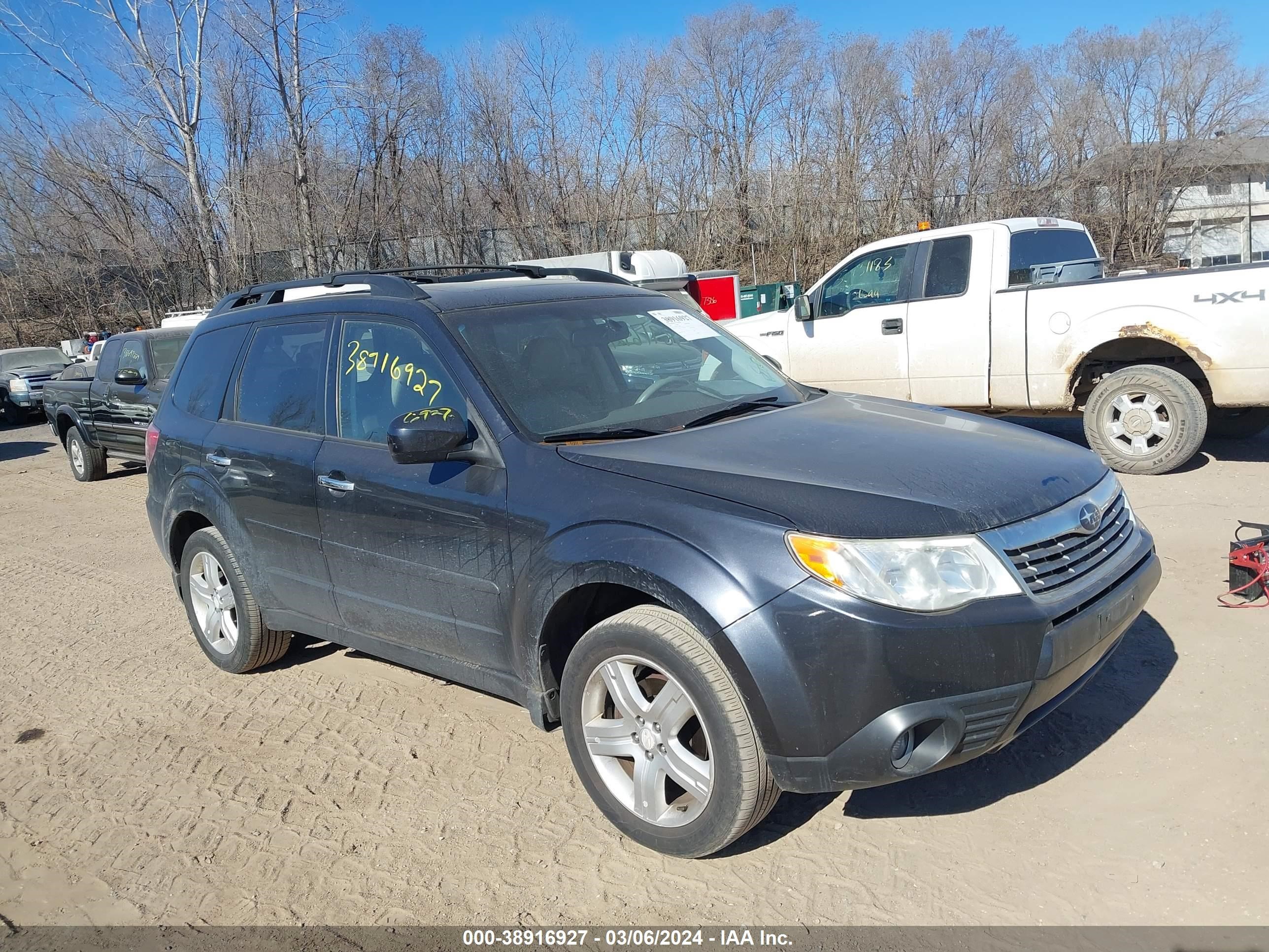 SUBARU FORESTER 2009 jf2sh64669h765605