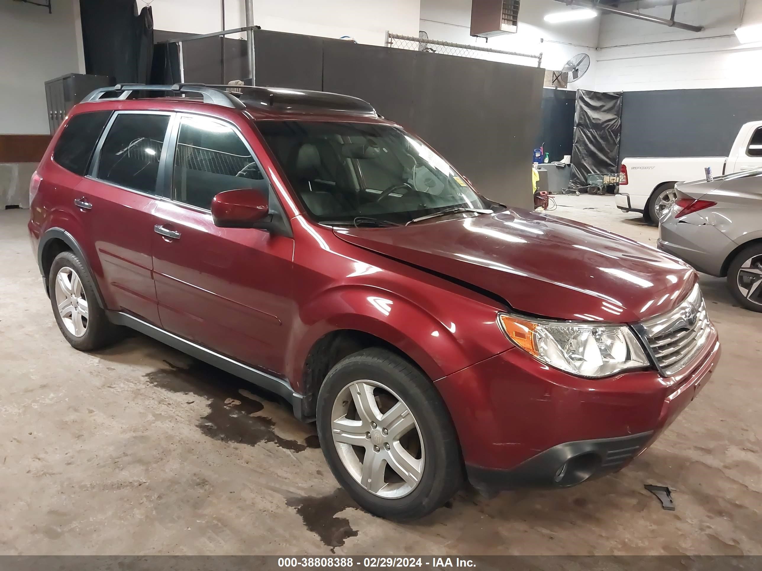 SUBARU FORESTER 2009 jf2sh64669h768620