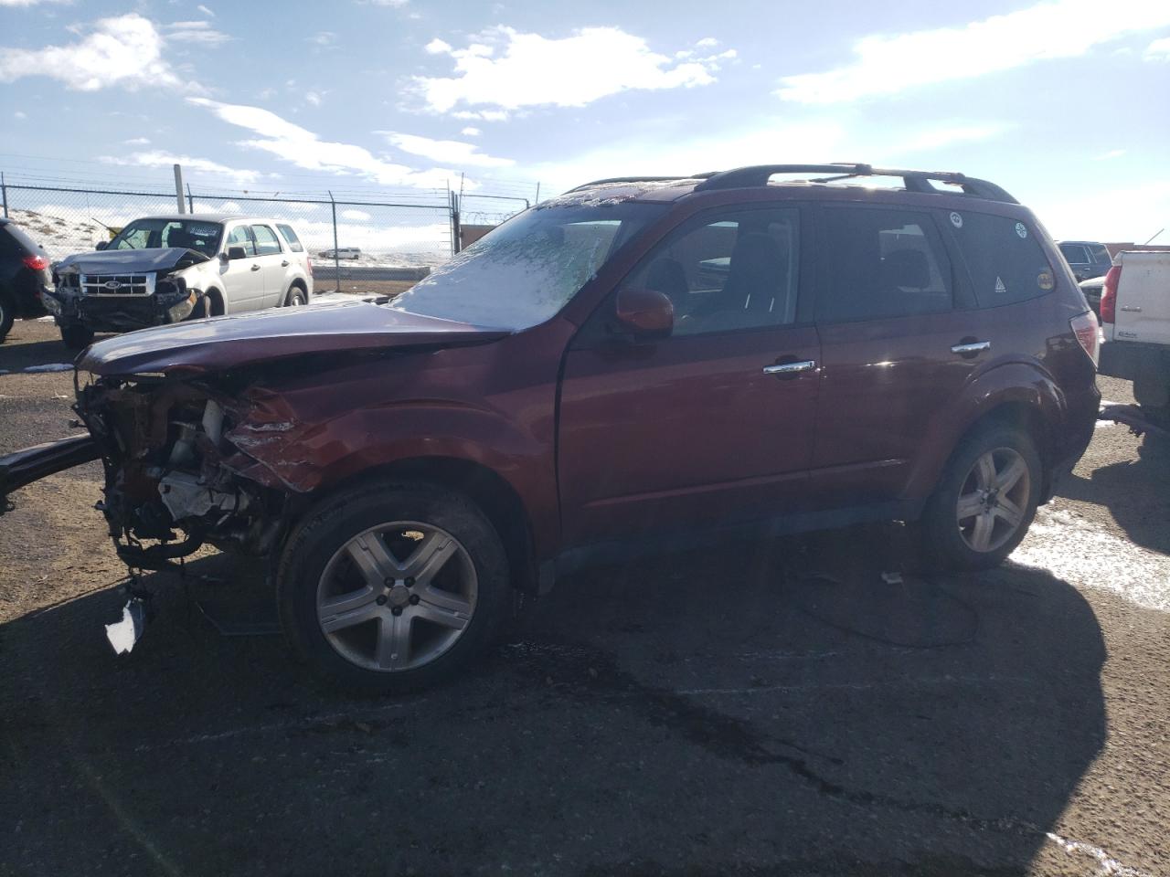 SUBARU FORESTER 2009 jf2sh64679h710595