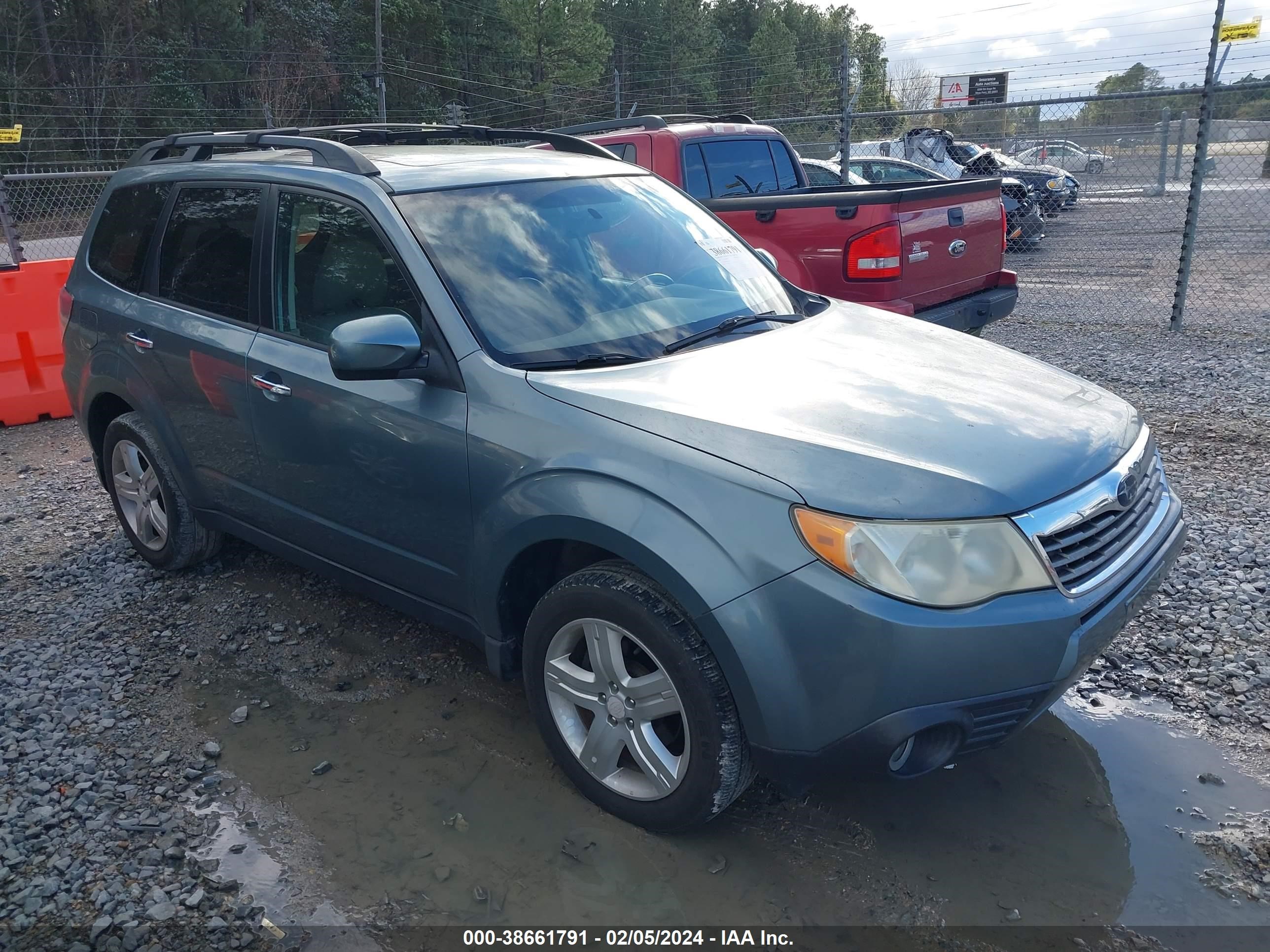 SUBARU FORESTER 2009 jf2sh64679h713058