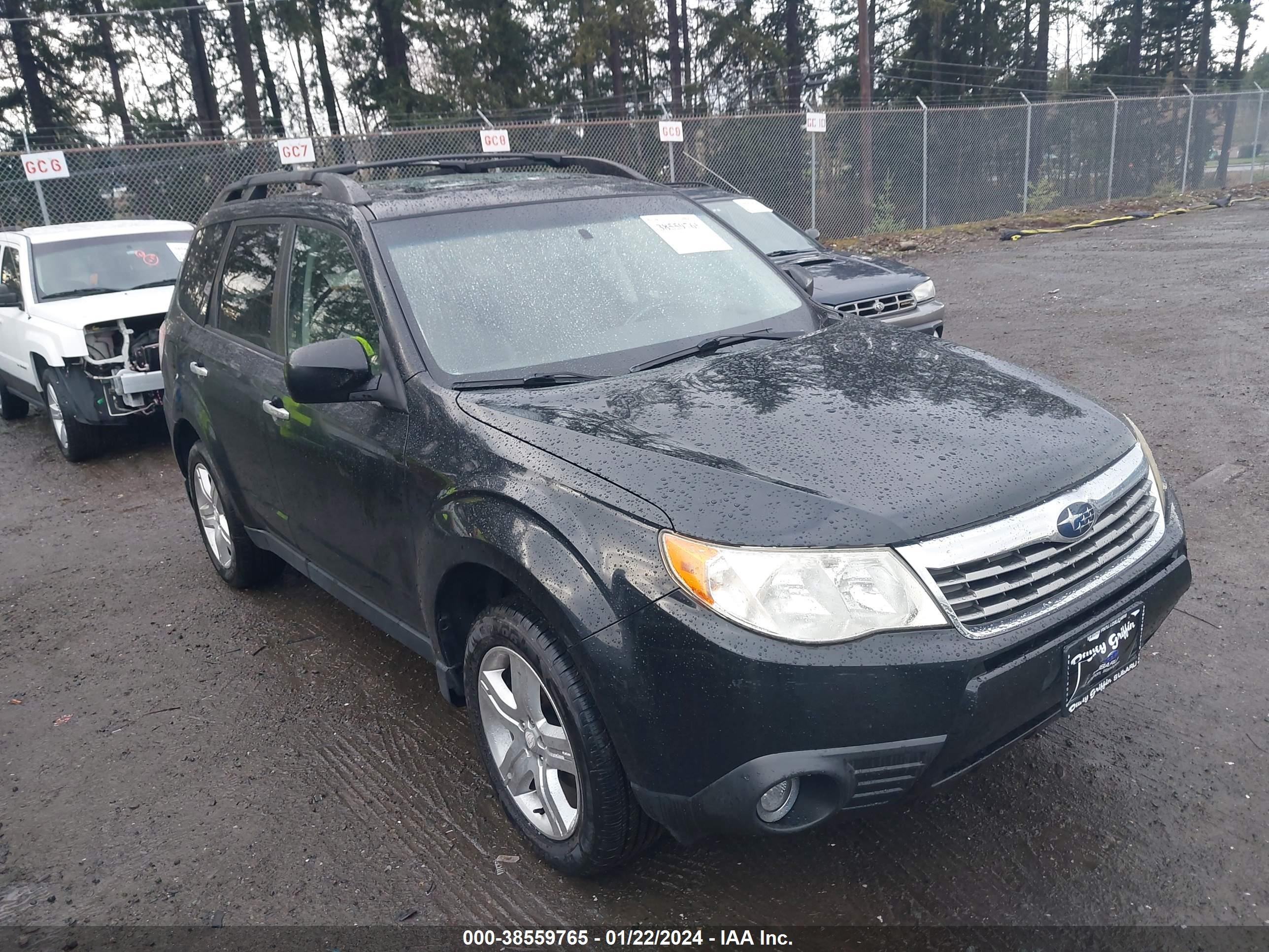 SUBARU FORESTER 2009 jf2sh64679h717112