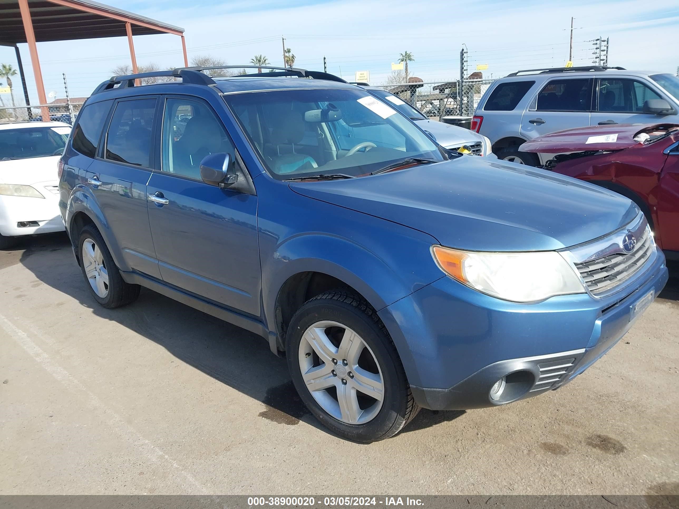 SUBARU FORESTER 2009 jf2sh64689h704398