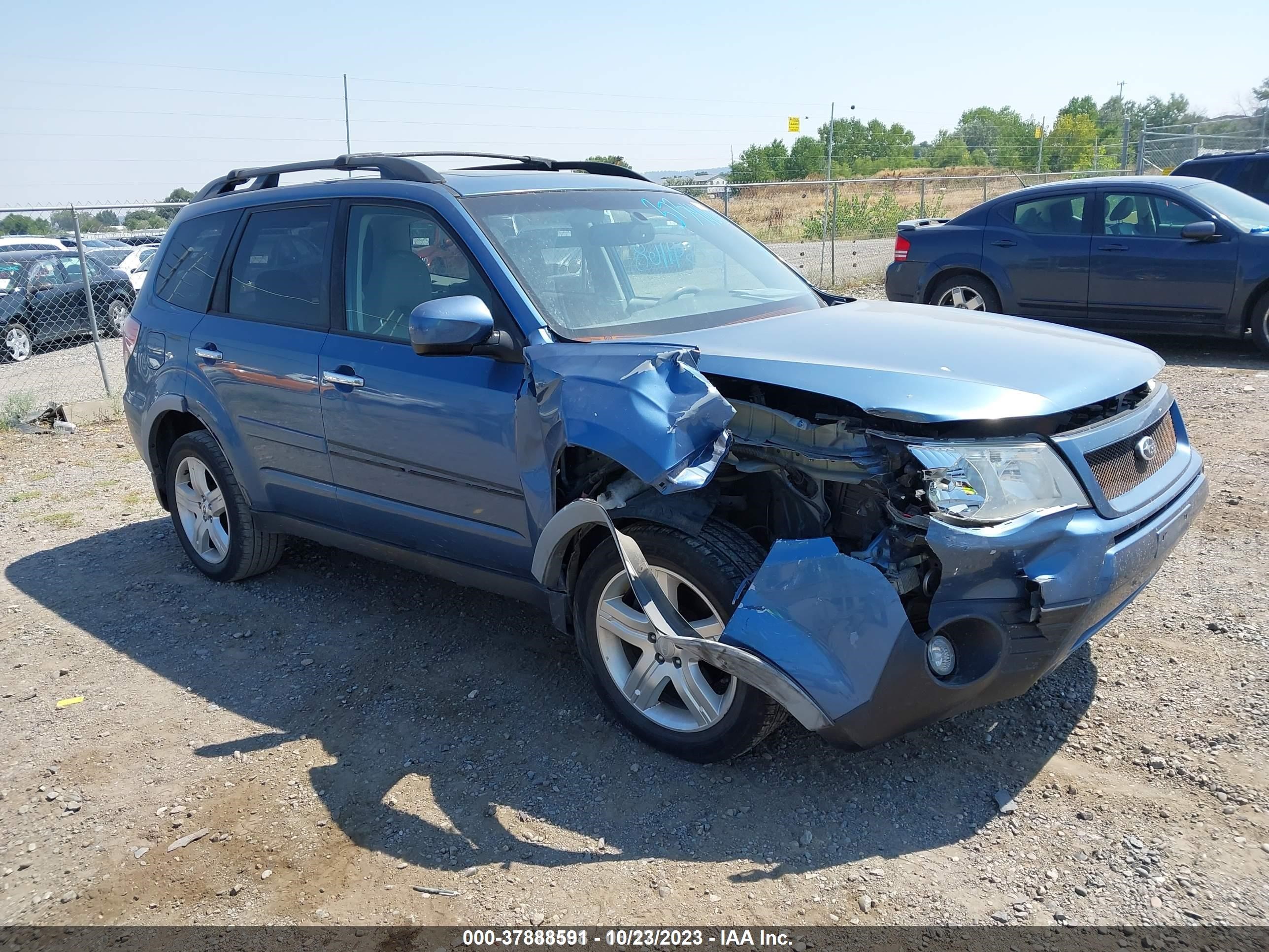 SUBARU FORESTER 2009 jf2sh64689h705549