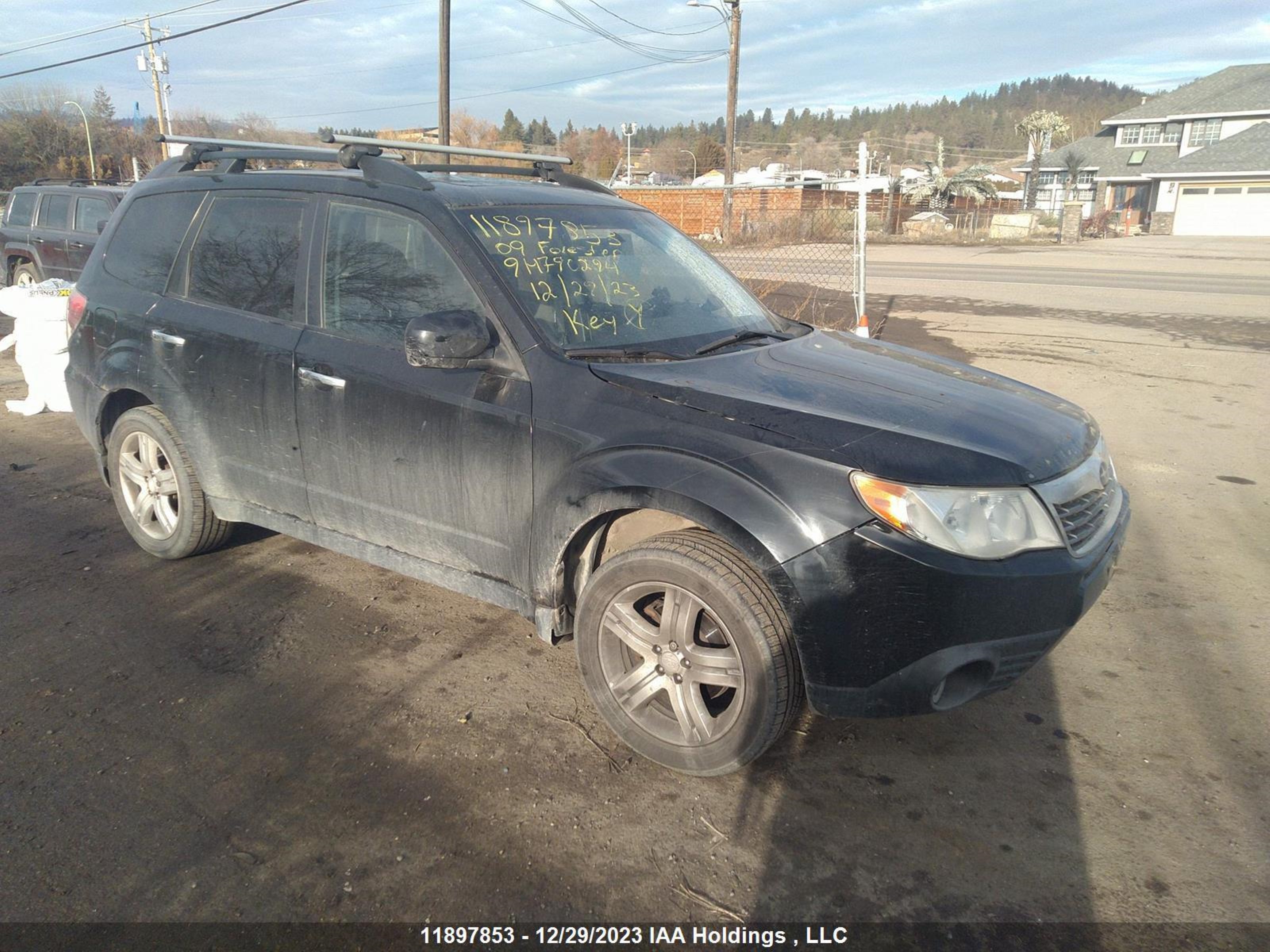 SUBARU FORESTER 2009 jf2sh64689h790294