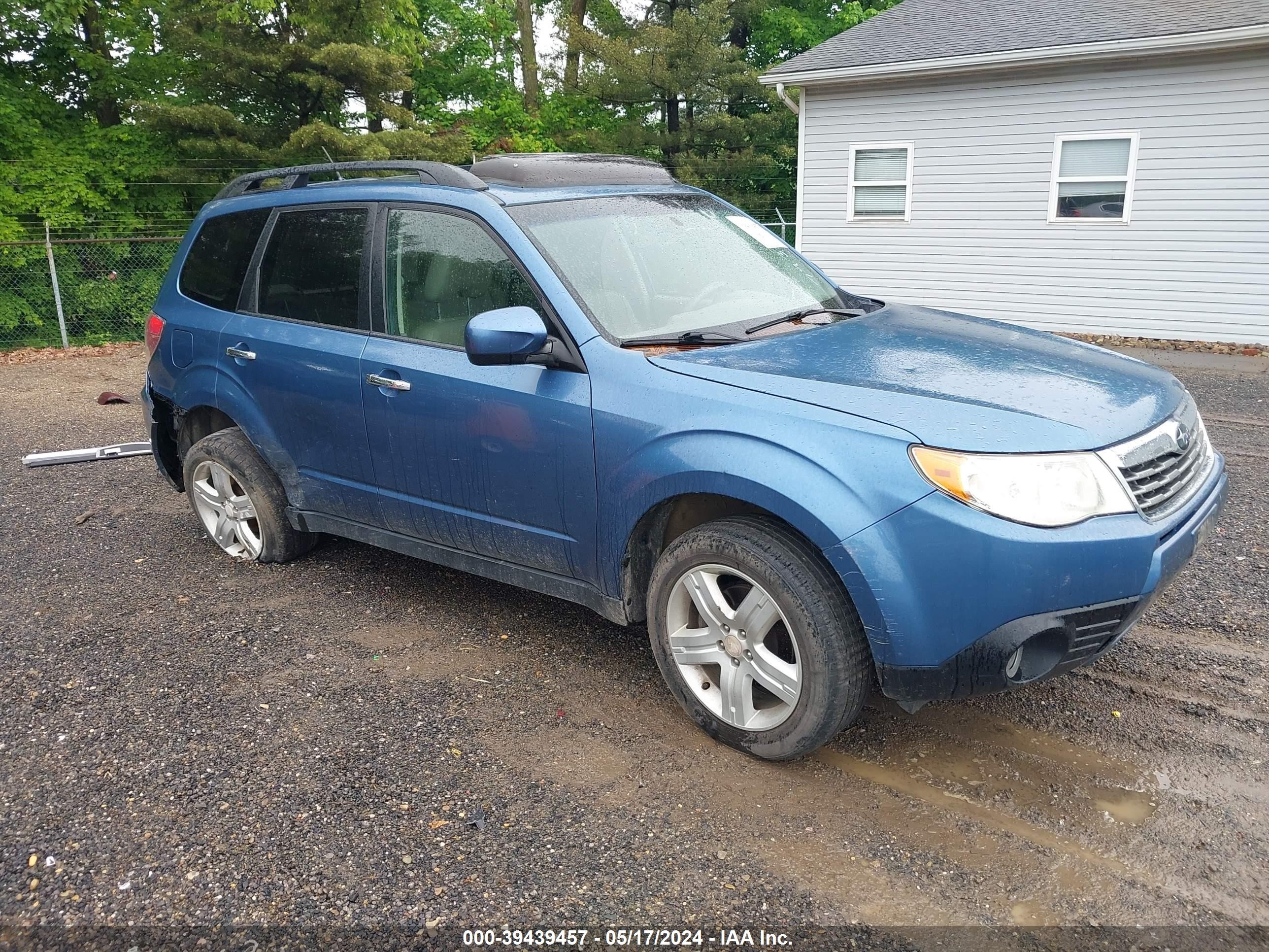 SUBARU FORESTER 2009 jf2sh64699h793124