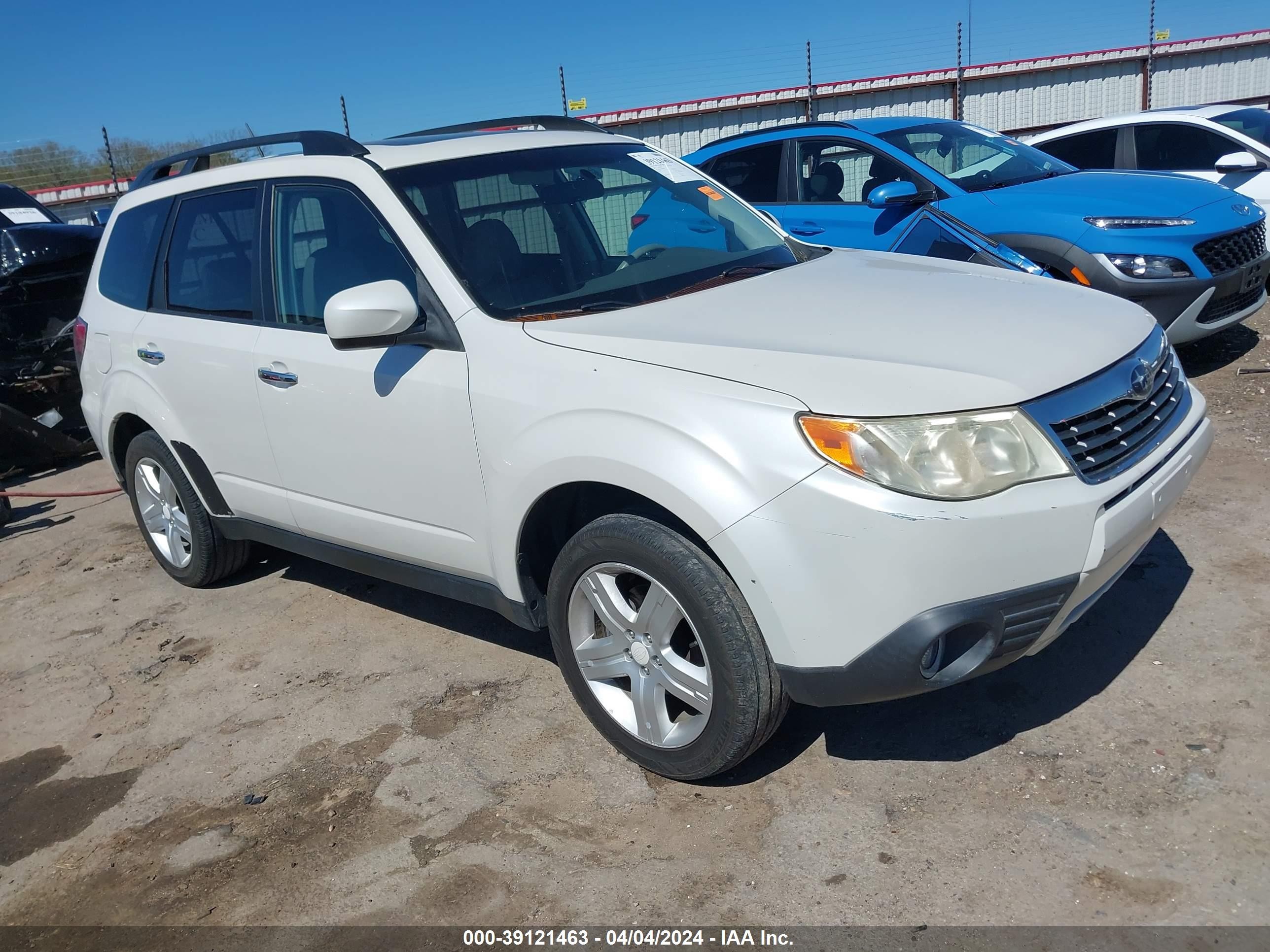 SUBARU FORESTER 2009 jf2sh646x9h794699