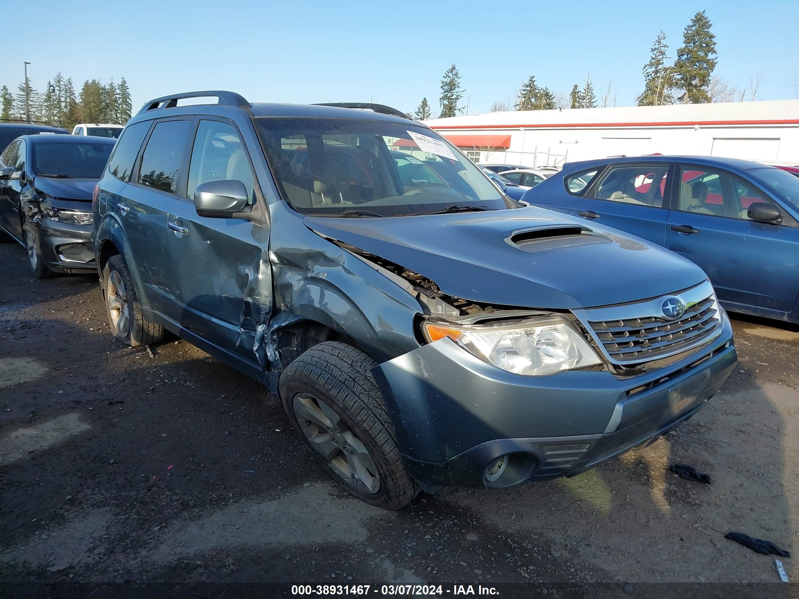 SUBARU FORESTER 2009 jf2sh66619h765394