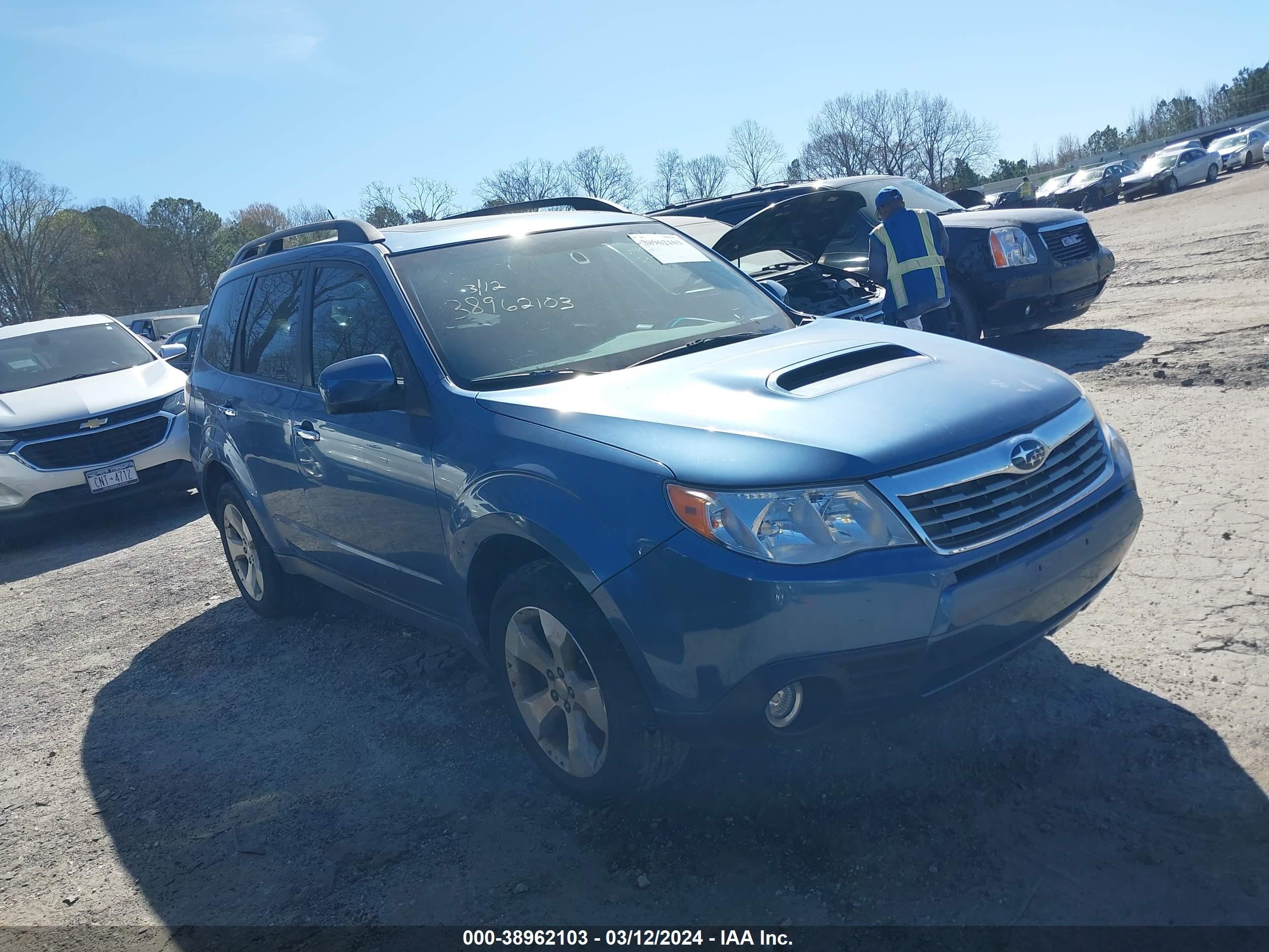 SUBARU FORESTER 2009 jf2sh66639h709814