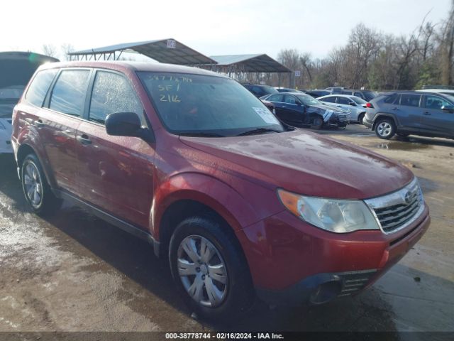 SUBARU FORESTER 2010 jf2sh6ac0ah755103