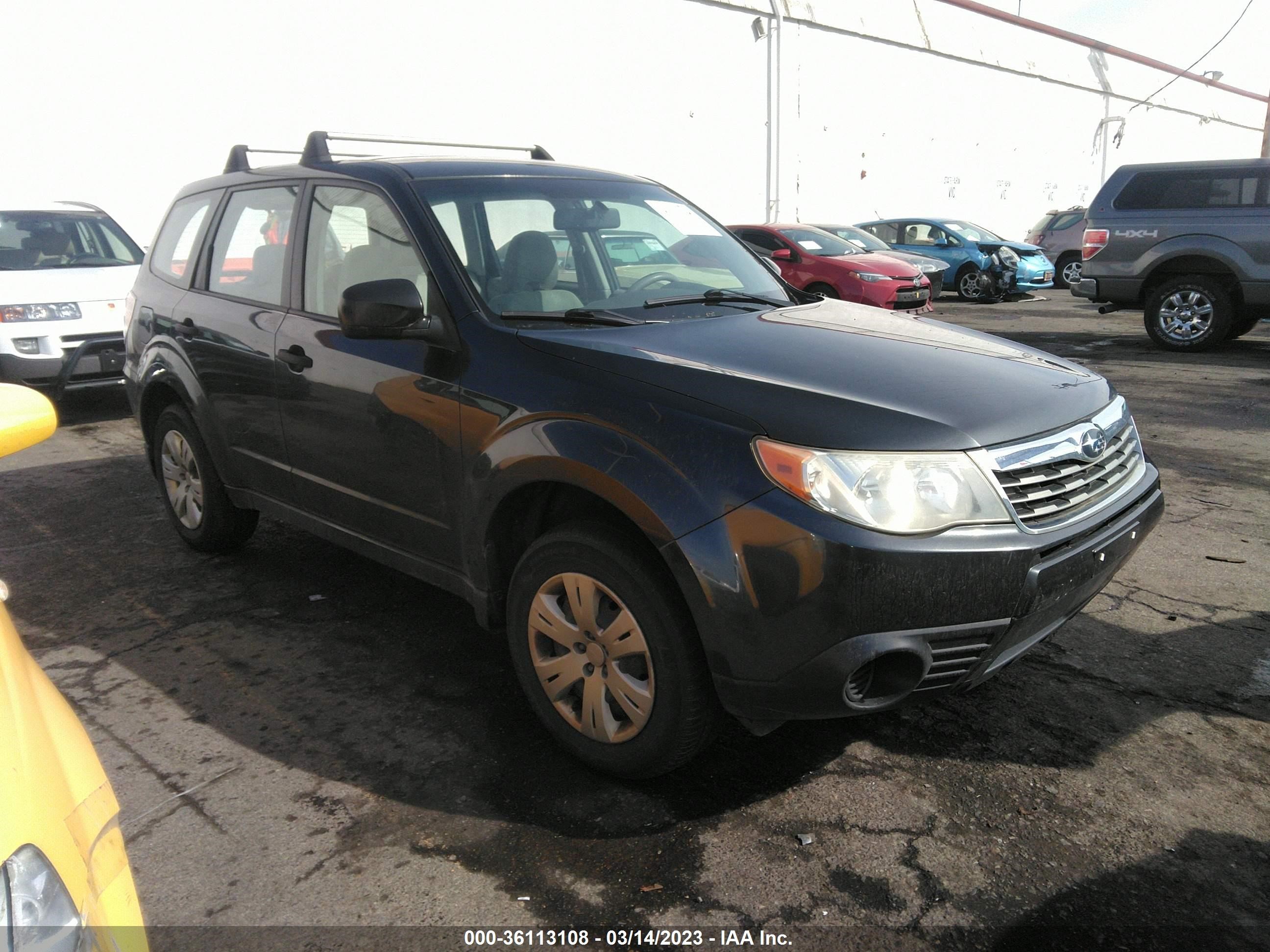 SUBARU FORESTER 2010 jf2sh6ac3ah732074