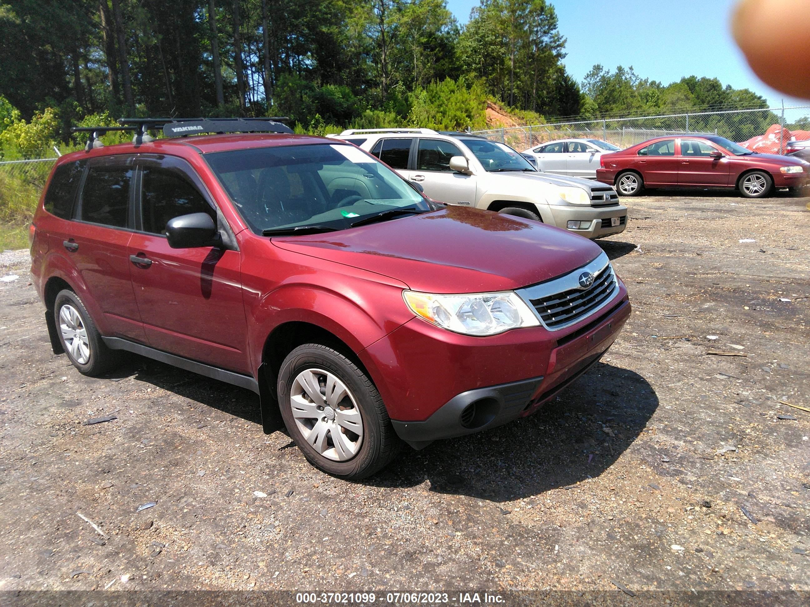 SUBARU FORESTER 2010 jf2sh6ac5ag736052