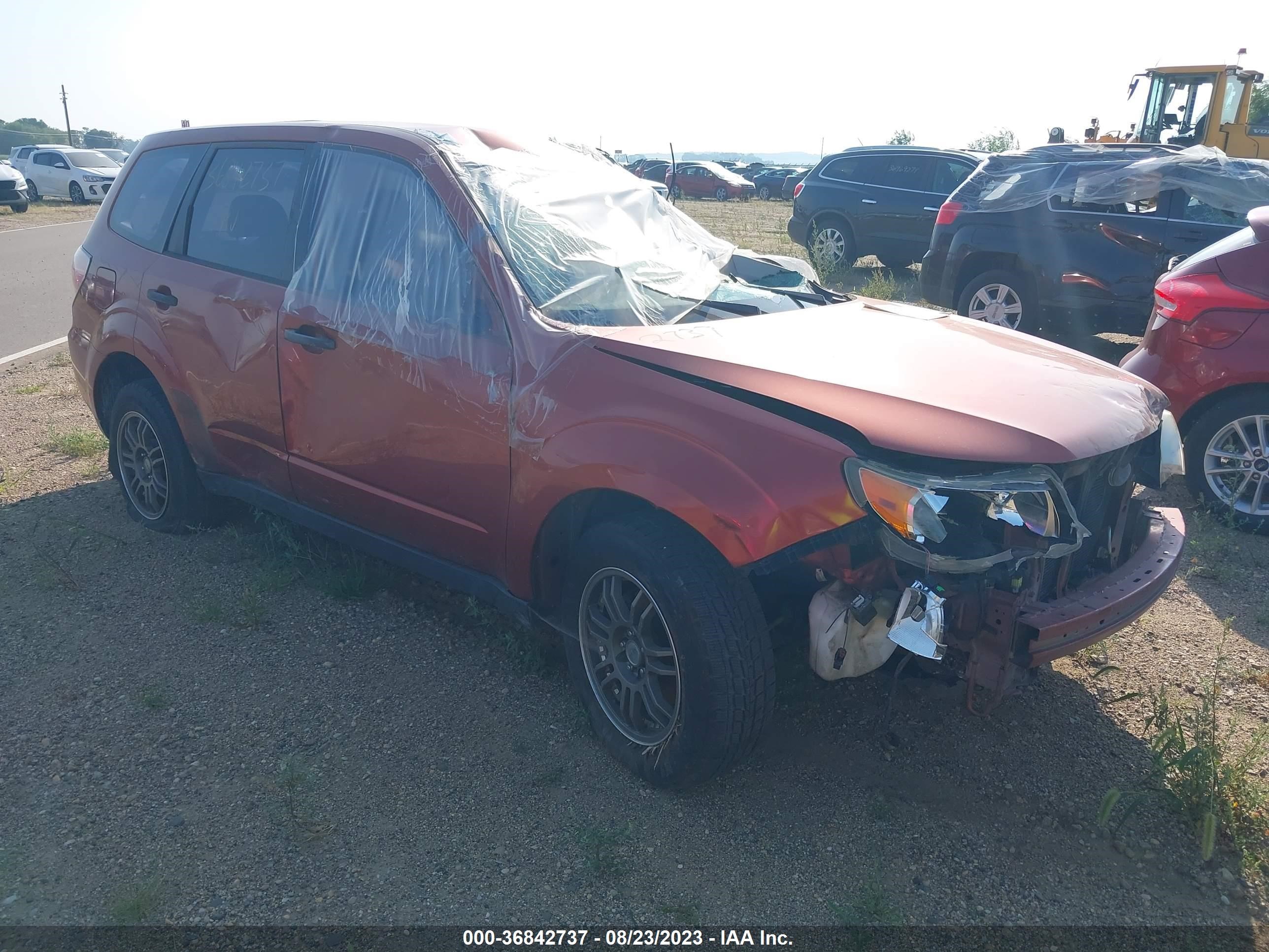 SUBARU FORESTER 2010 jf2sh6ac6ah713096