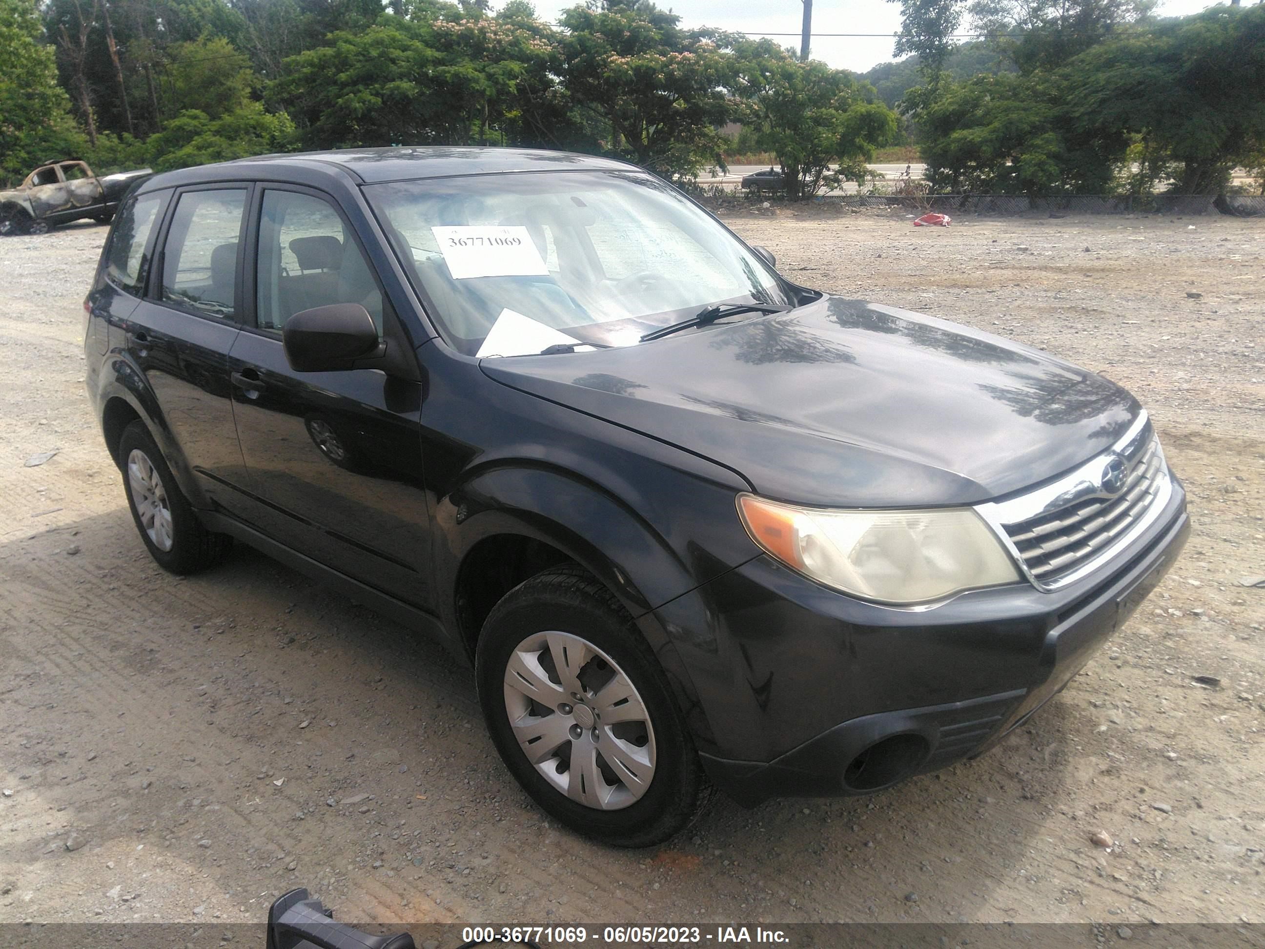 SUBARU FORESTER 2010 jf2sh6ac9ah749171