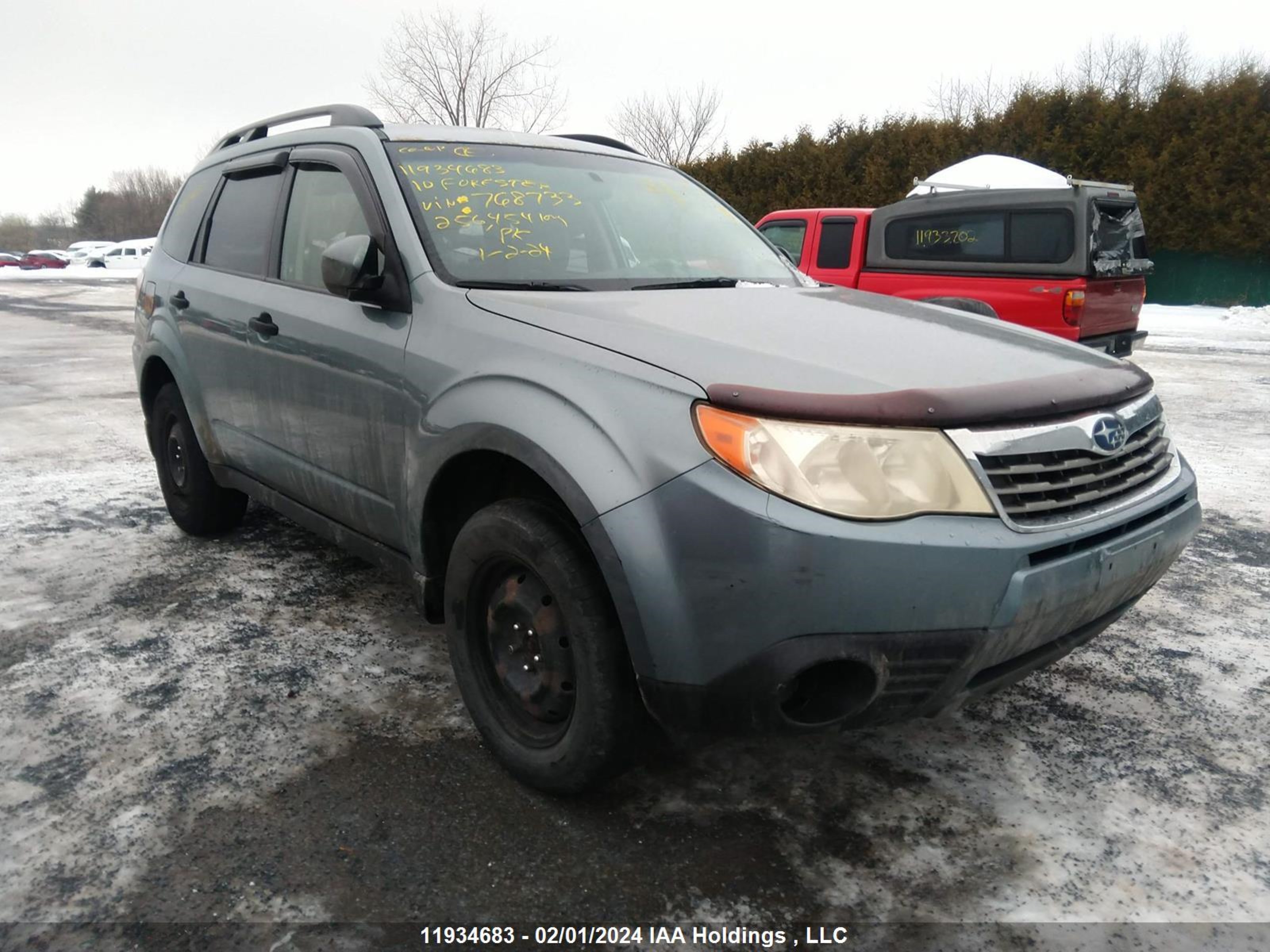 SUBARU FORESTER 2010 jf2sh6bc1ah768733