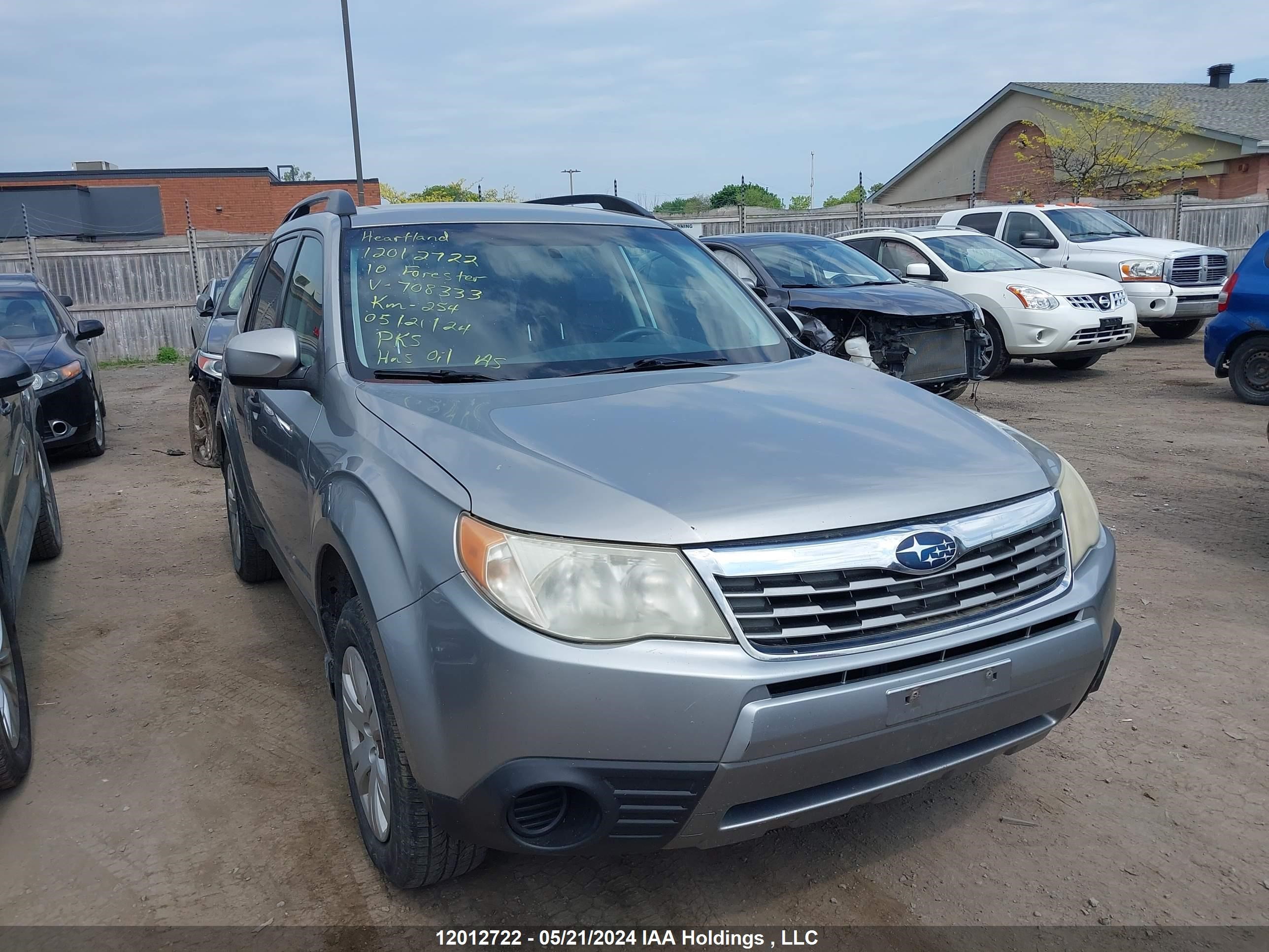 SUBARU FORESTER 2010 jf2sh6bc4ah708333