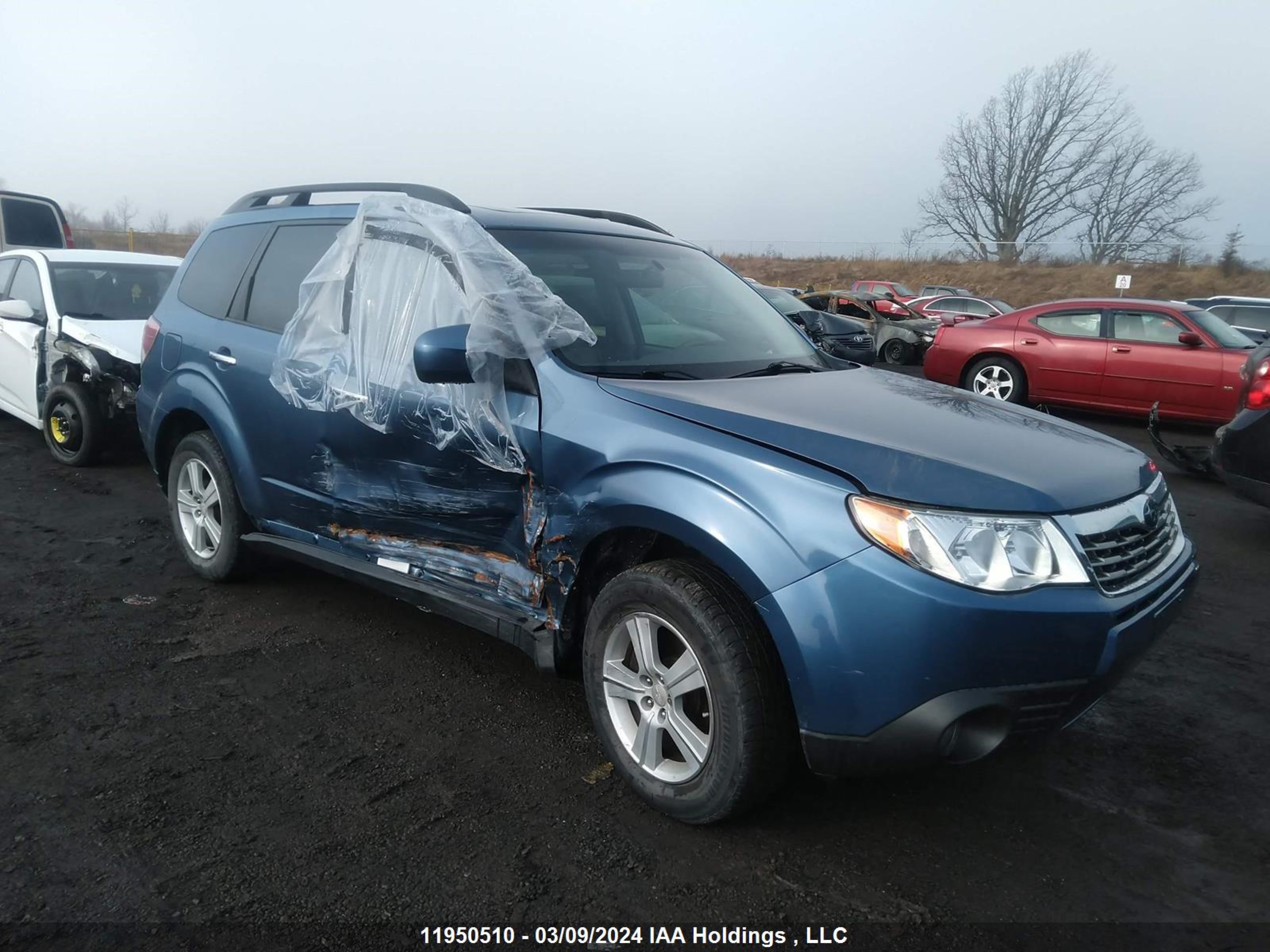 SUBARU FORESTER 2010 jf2sh6cc4ag732362