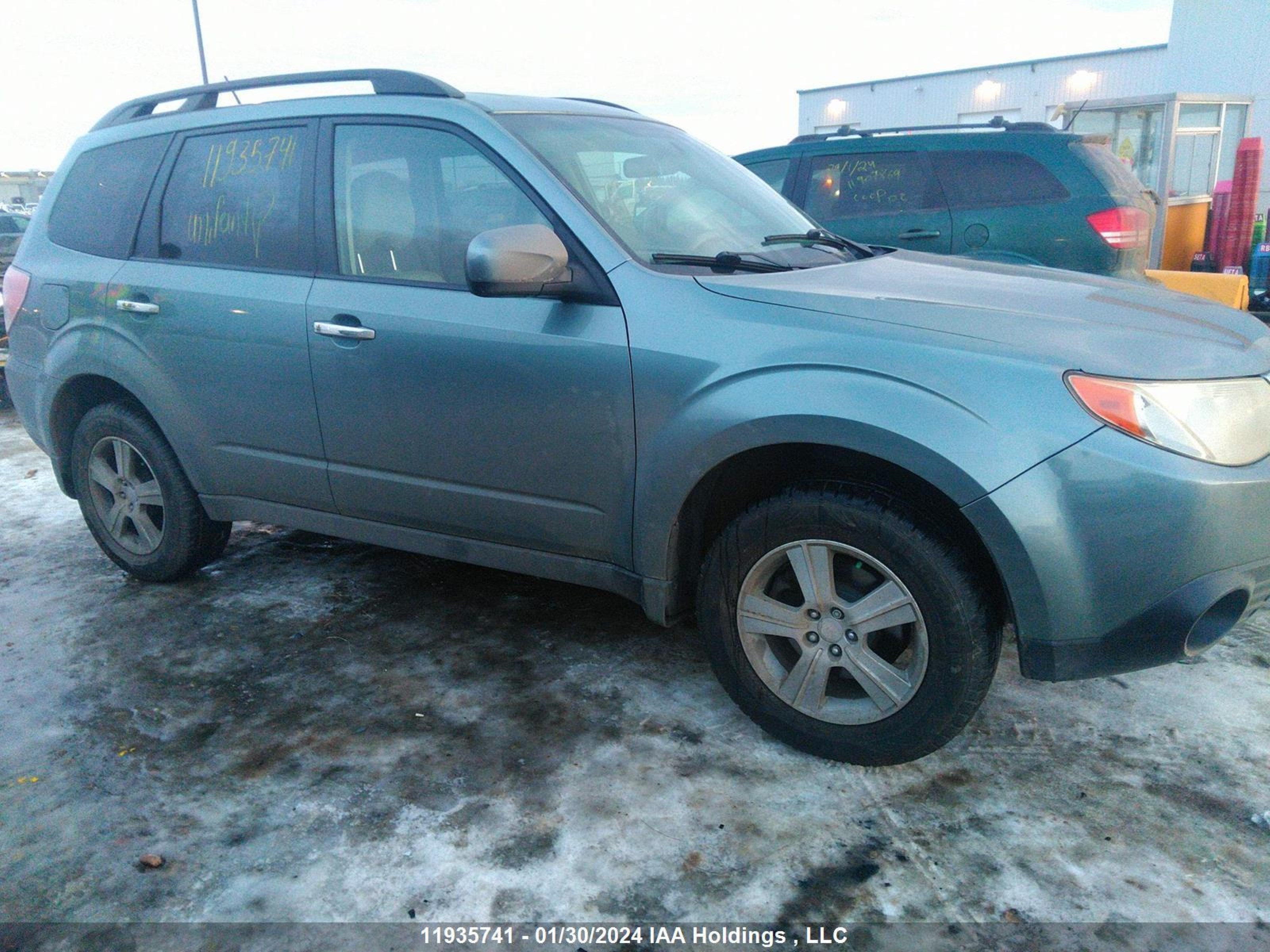 SUBARU FORESTER 2010 jf2sh6cc5ah783427