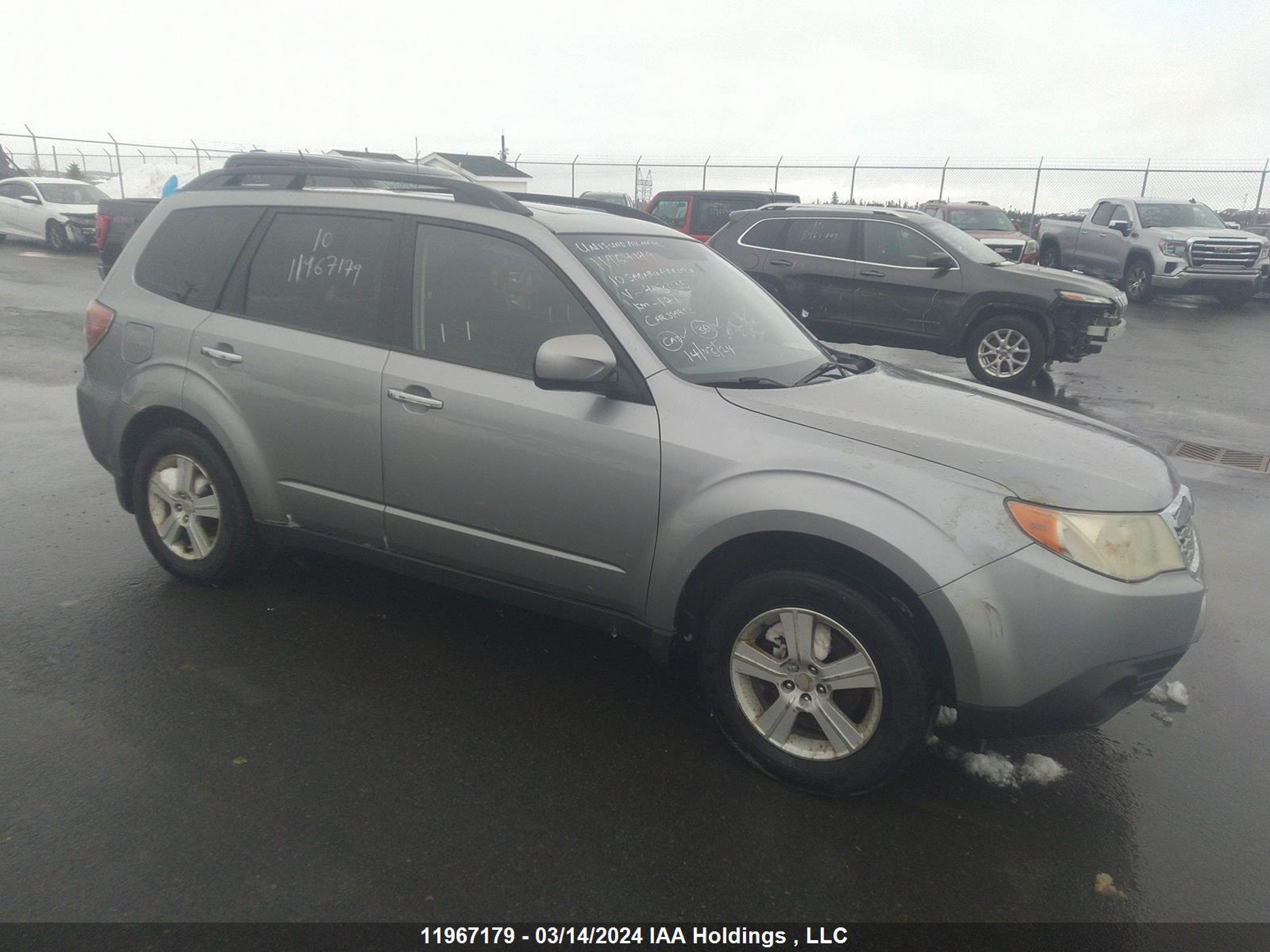 SUBARU FORESTER 2010 jf2sh6cc6ah703035