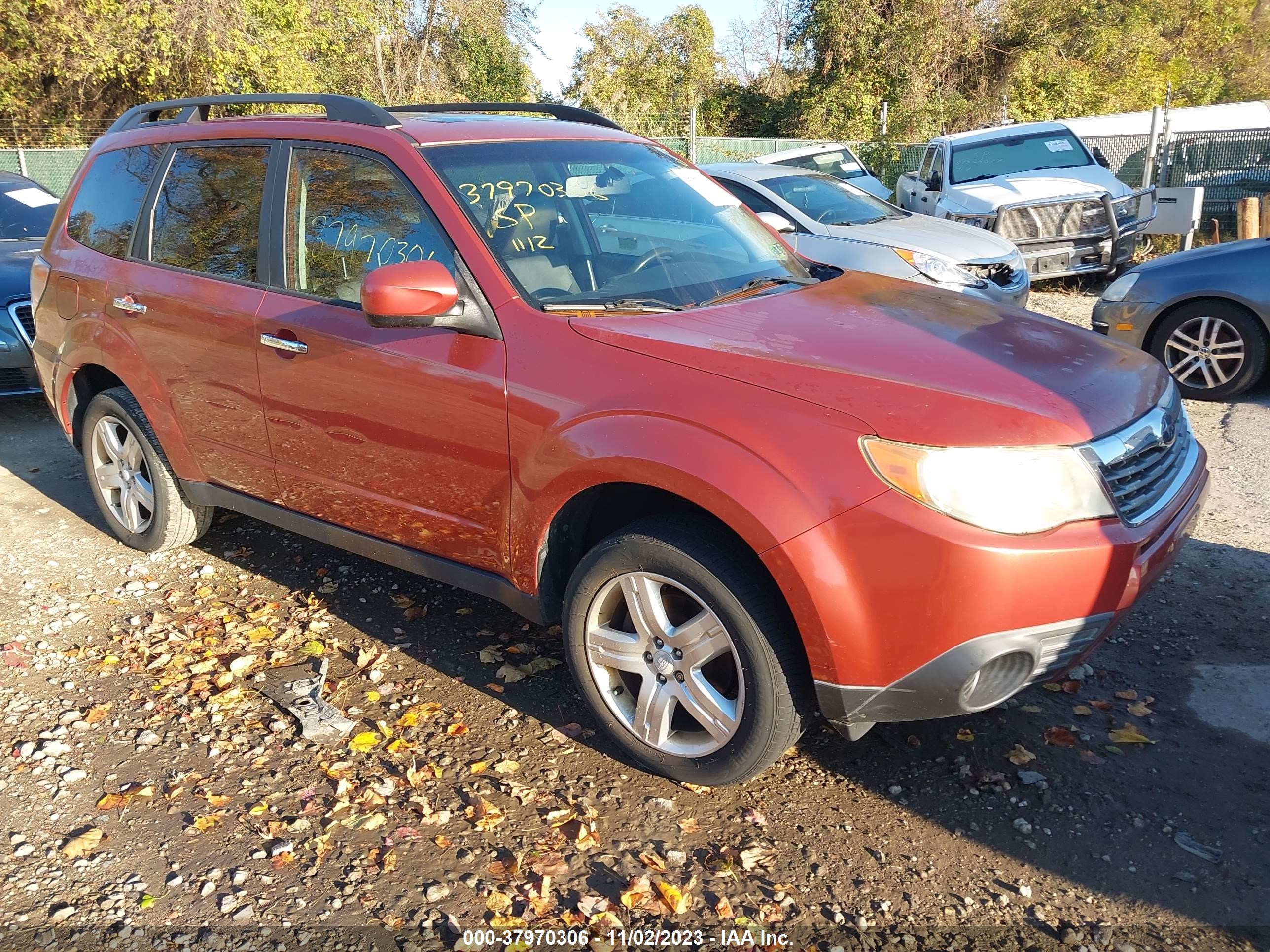 SUBARU FORESTER 2010 jf2sh6cc6ah725942