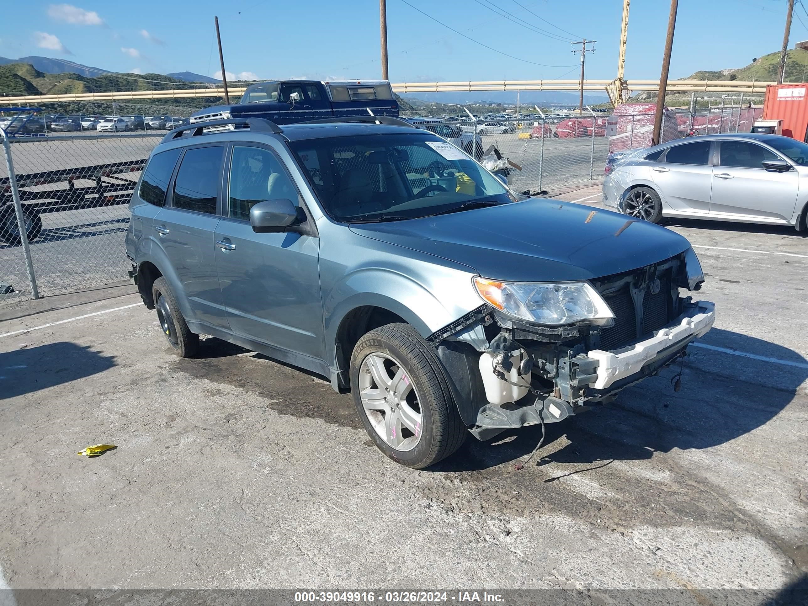 SUBARU FORESTER 2010 jf2sh6dc0ah729175