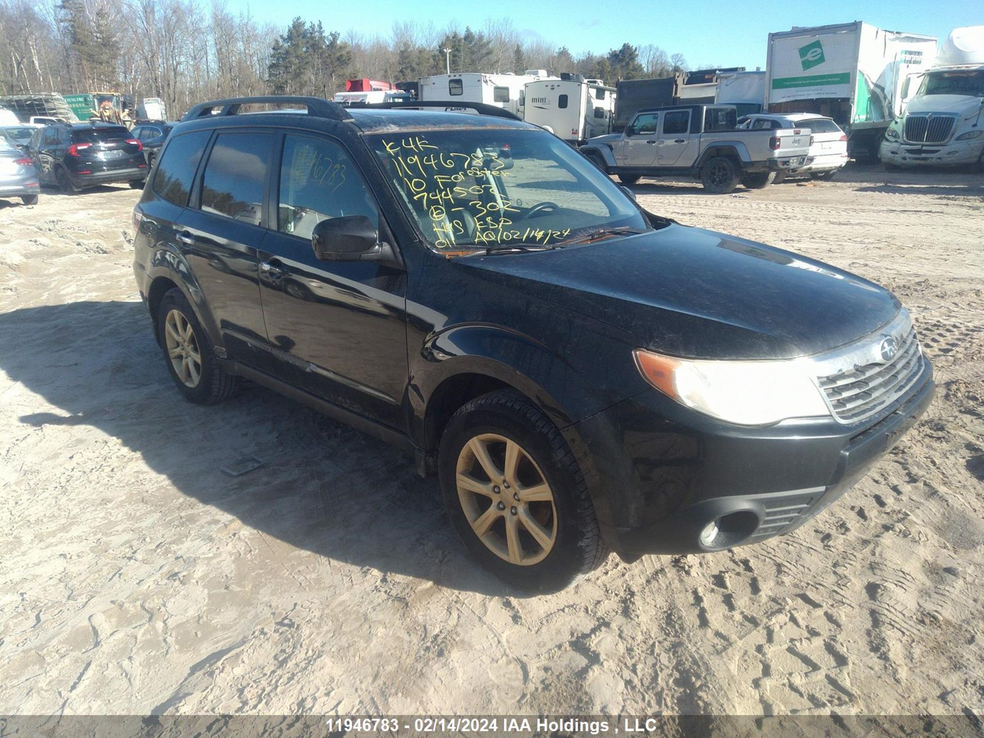 SUBARU FORESTER 2010 jf2sh6dc9ah744502