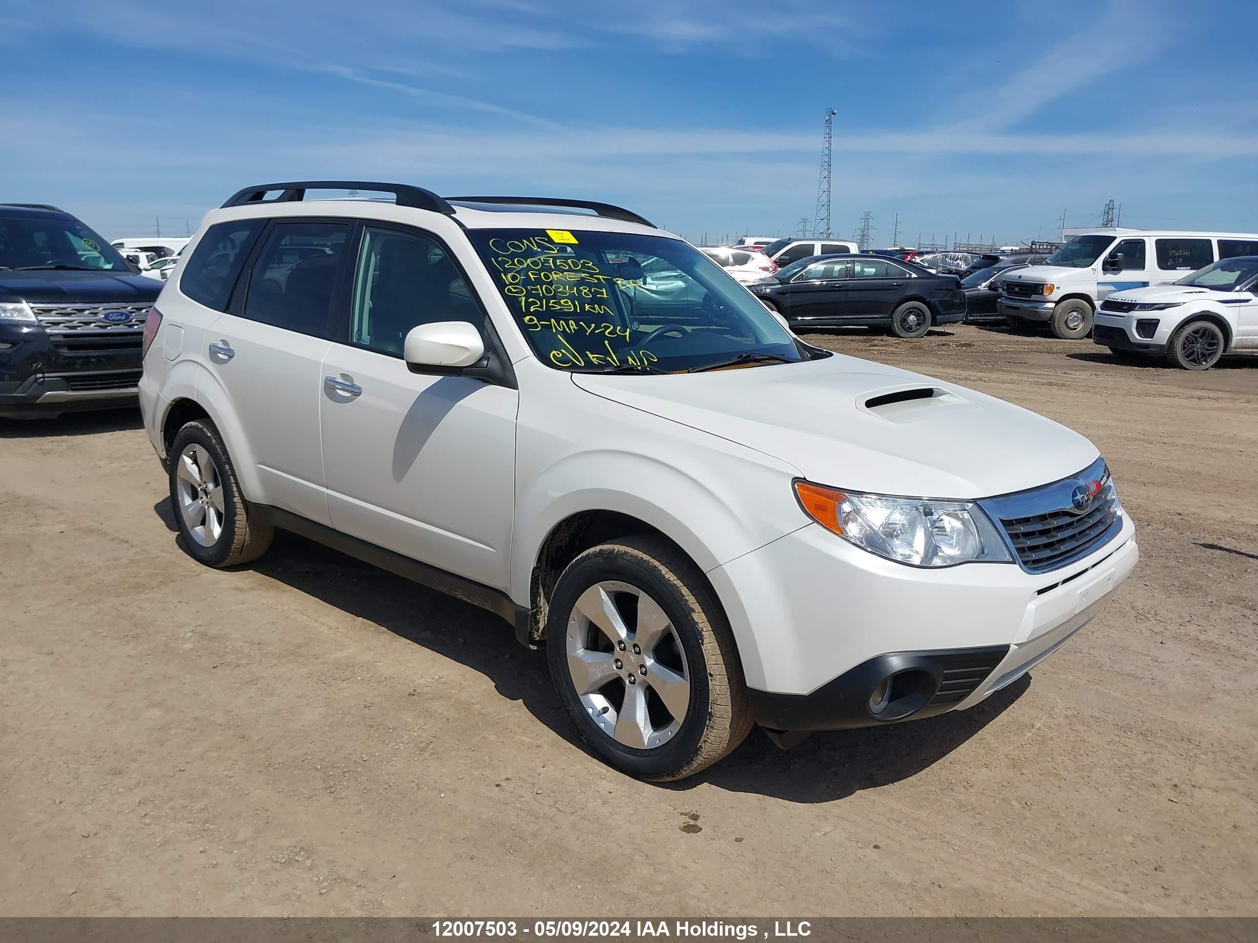 SUBARU FORESTER 2010 jf2sh6fc3ah703487