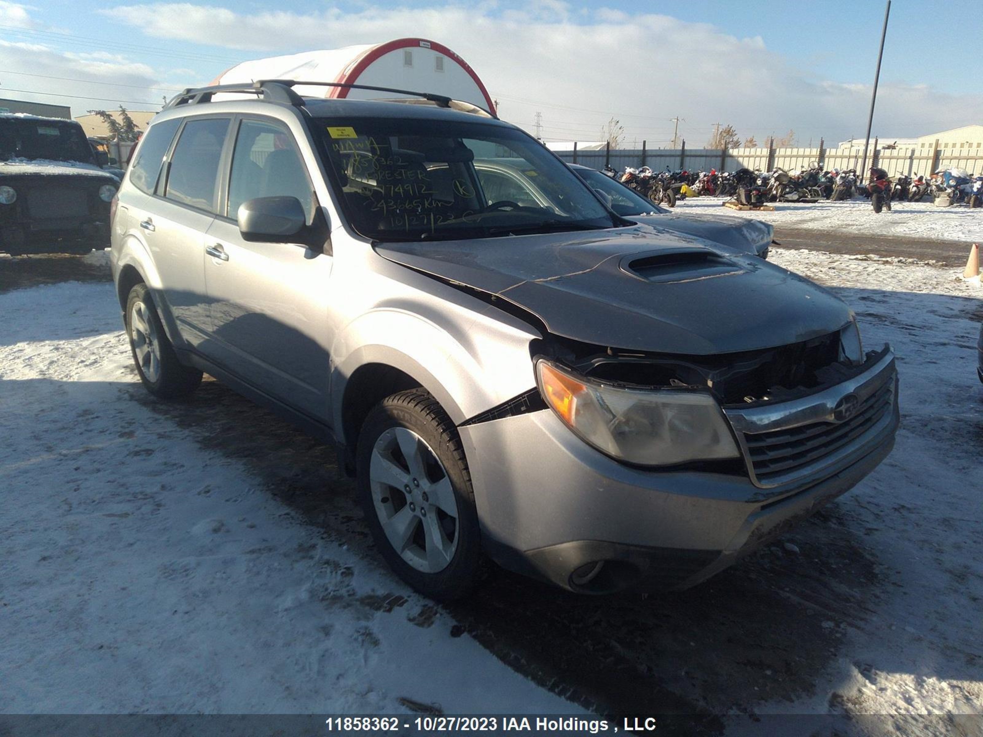 SUBARU FORESTER 2010 jf2sh6fc6ah774912