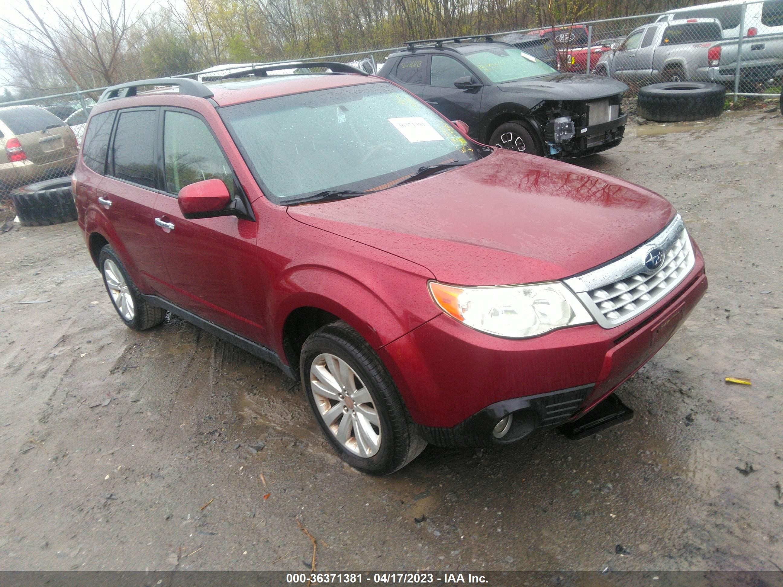 SUBARU FORESTER 2011 jf2shaec4bh755328