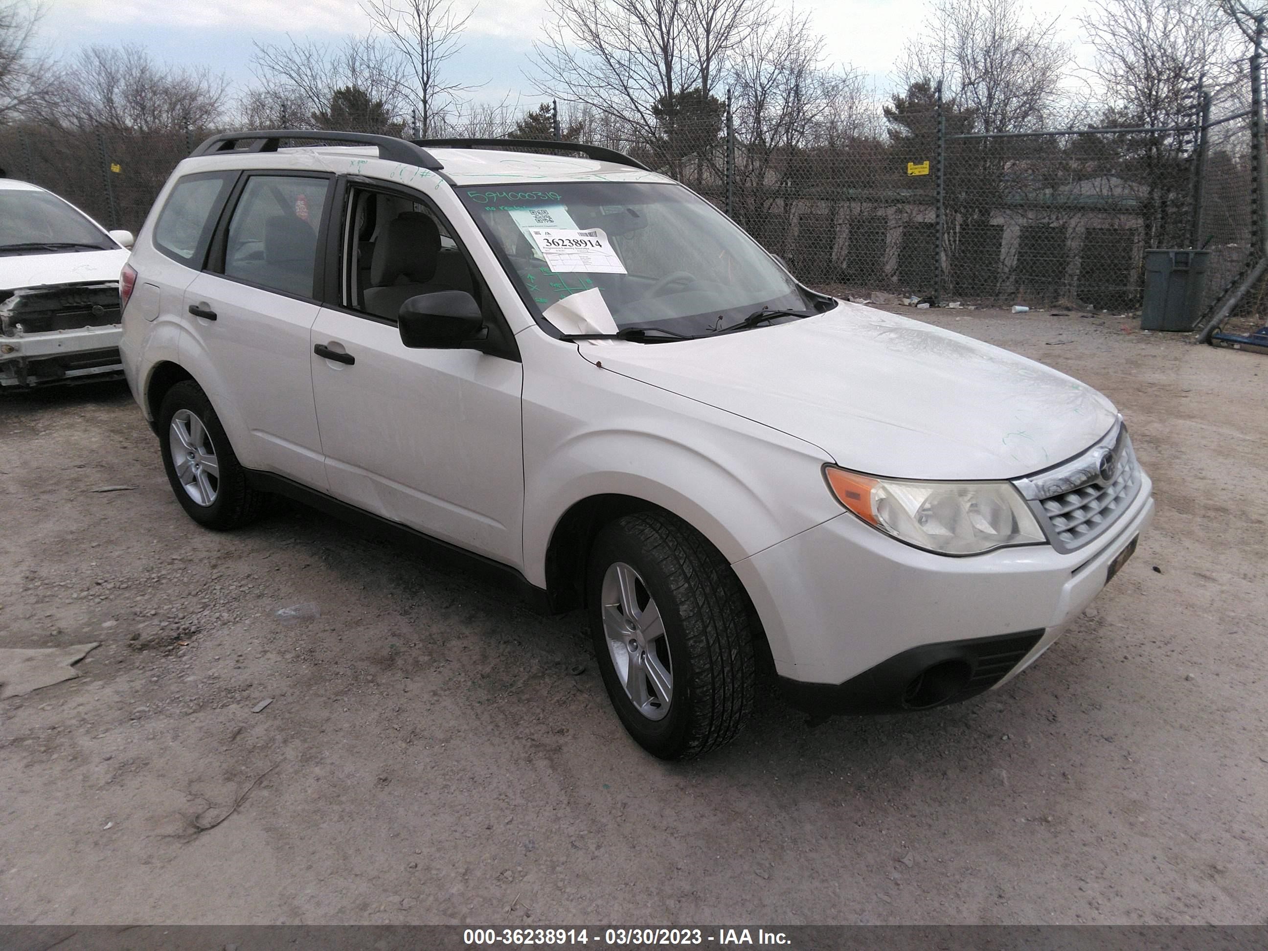 SUBARU FORESTER 2012 jf2shbbc9ch421727