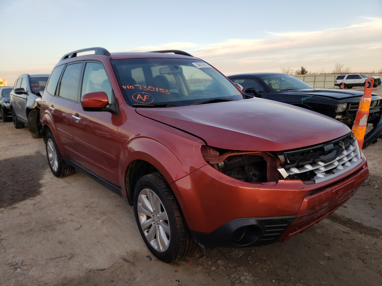 SUBARU FORESTER 2 2011 jf2shbdc2bh730158