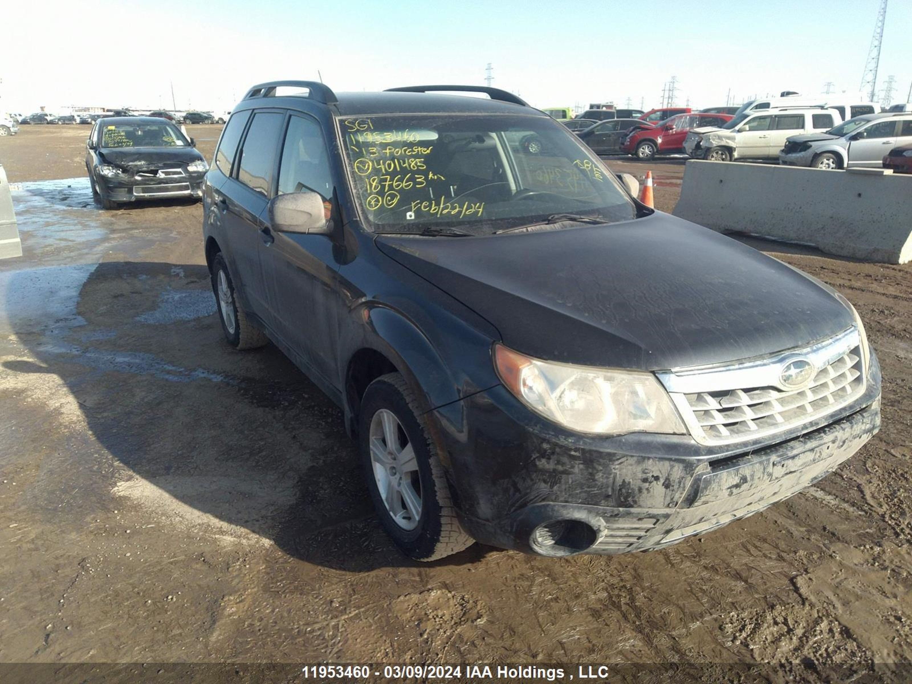 SUBARU FORESTER 2013 jf2shcbc0dh401485