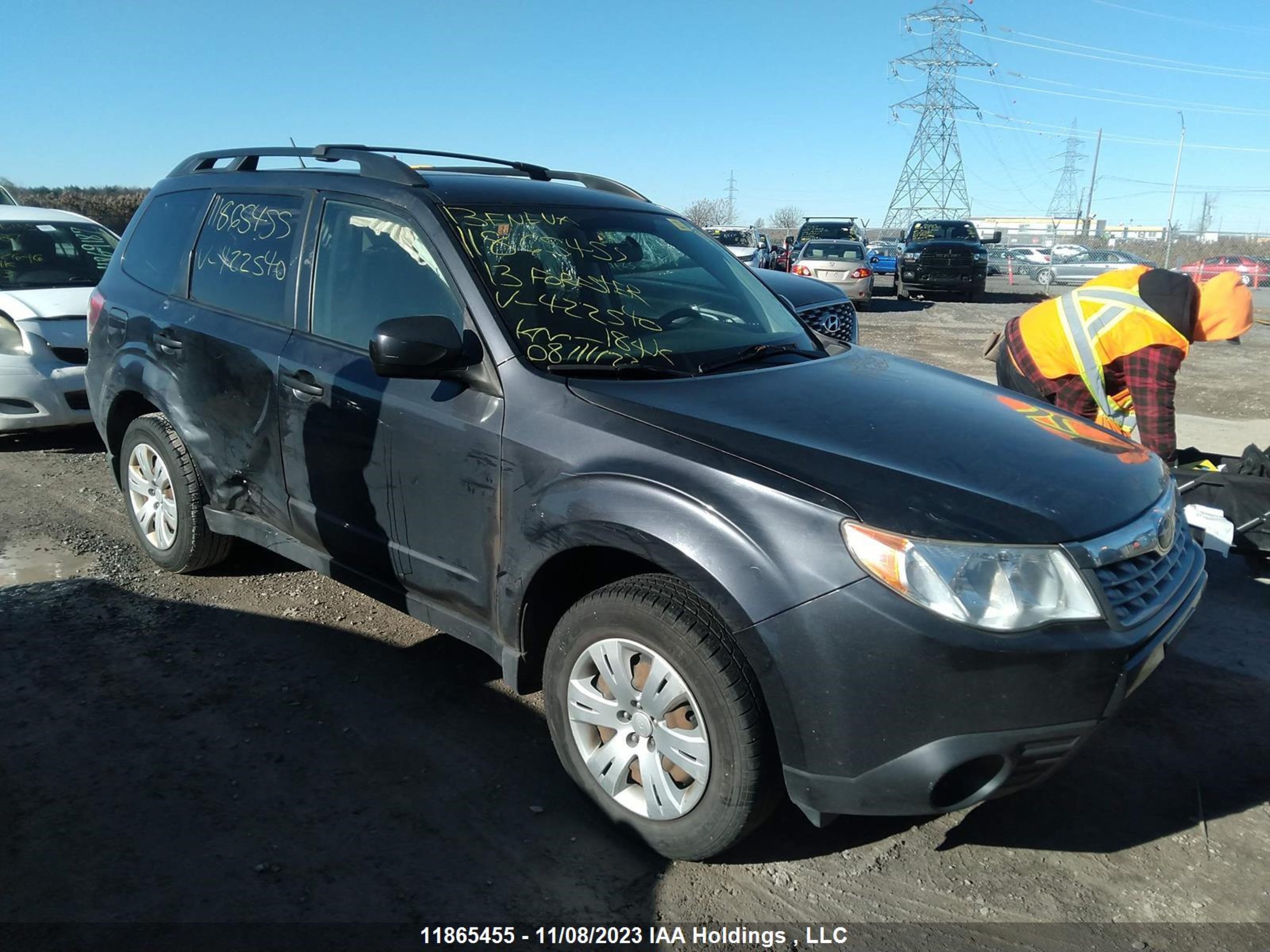 SUBARU FORESTER 2013 jf2shcbc2dg422540