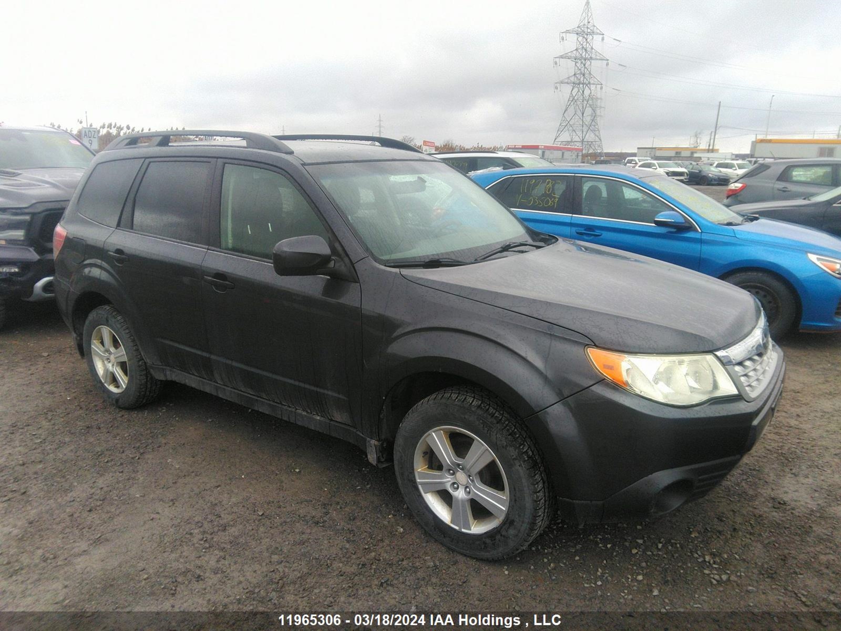 SUBARU FORESTER 2012 jf2shcbcxch405199