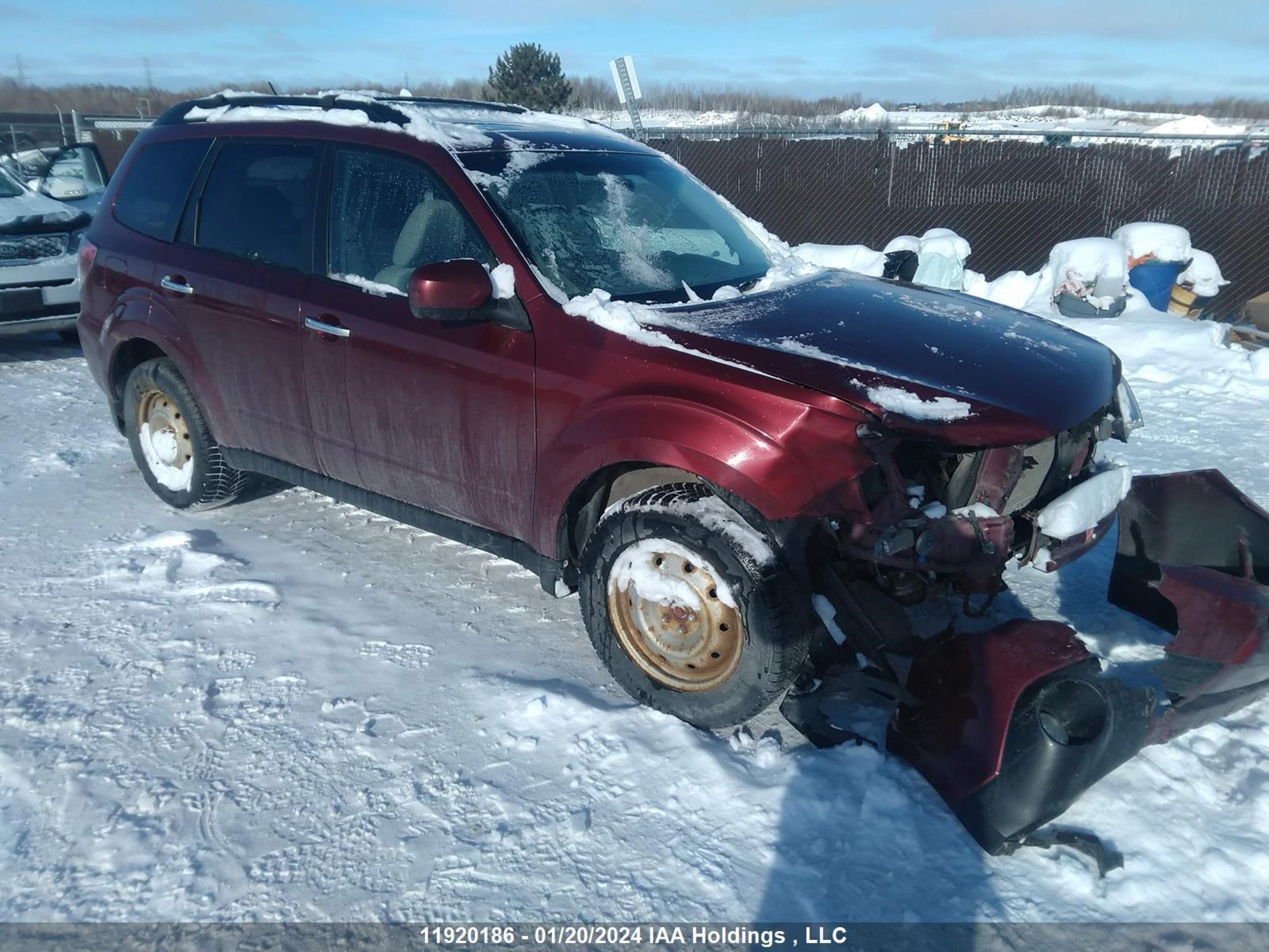 SUBARU FORESTER 2011 jf2shcdc1bh756997