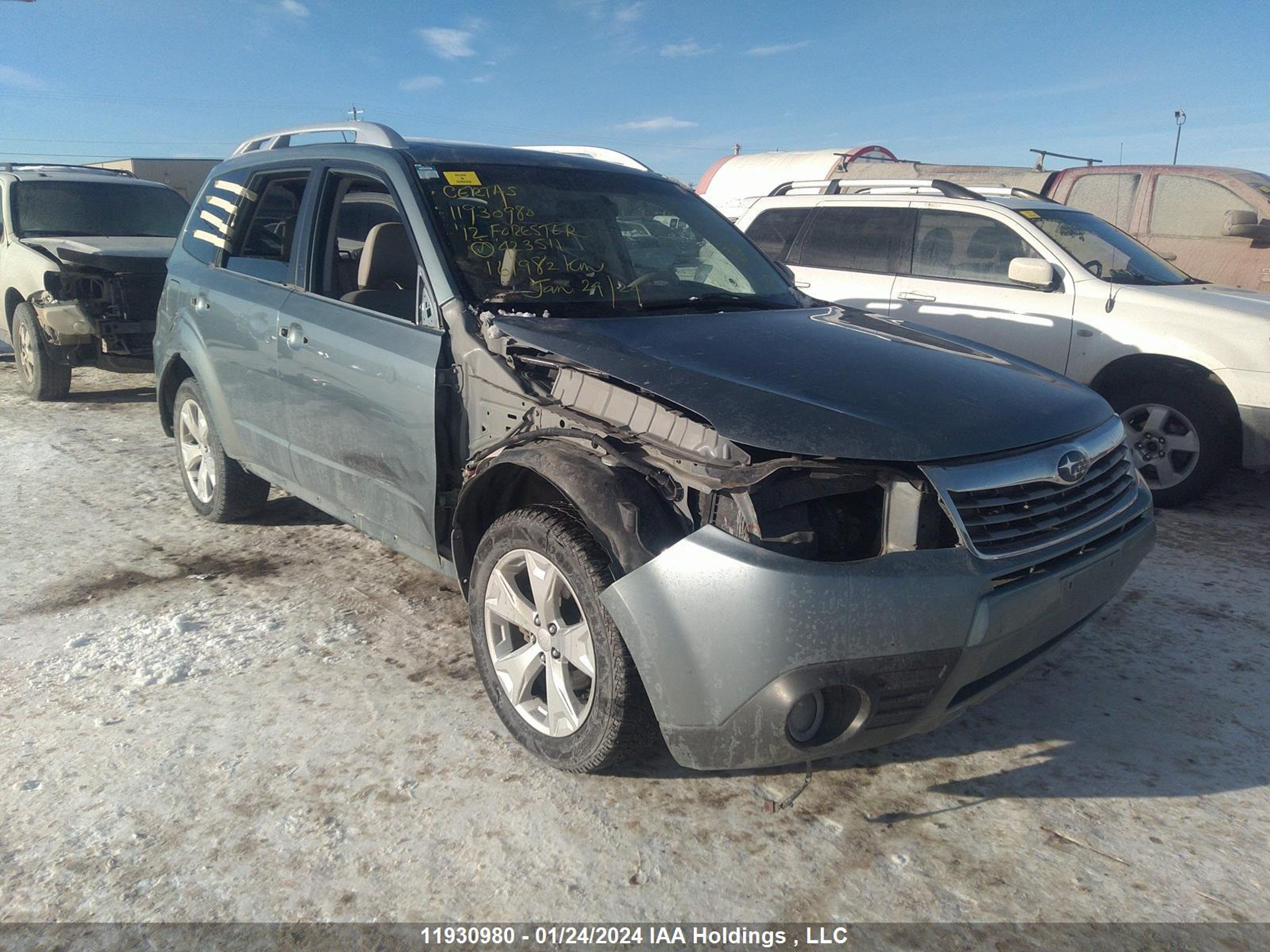 SUBARU FORESTER 2012 jf2shcdc3ch423511