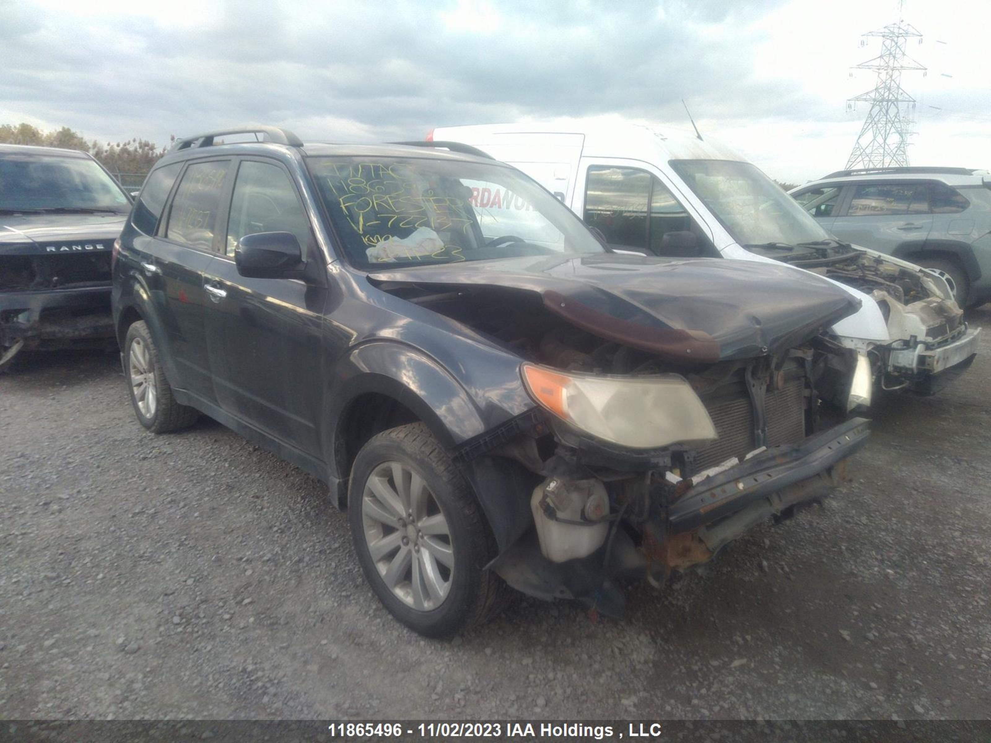 SUBARU FORESTER 2011 jf2shcdc4bg722137