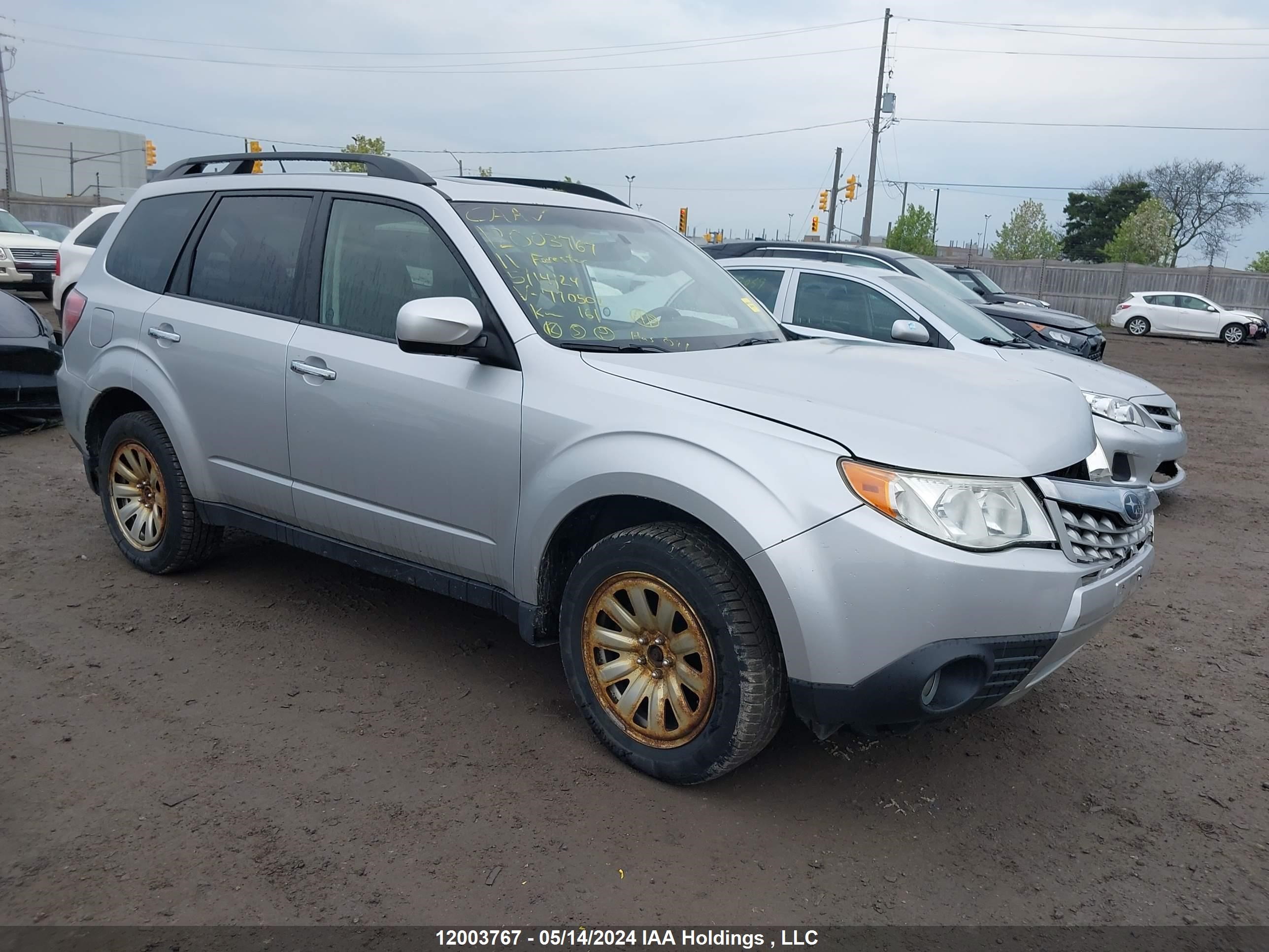 SUBARU FORESTER 2011 jf2shcdc7bh770502