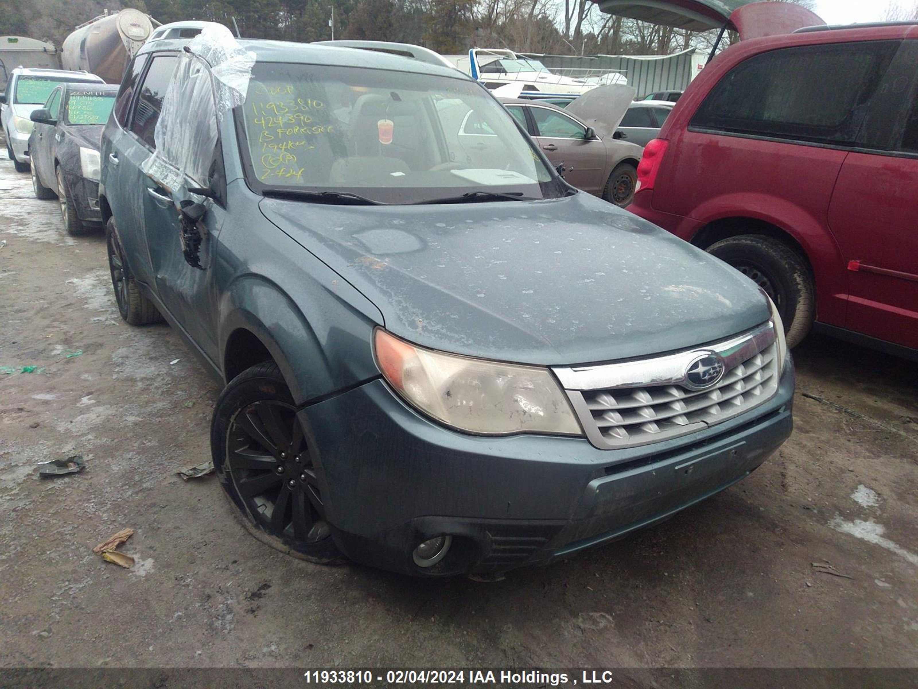 SUBARU FORESTER 2013 jf2shcdc9dh424390