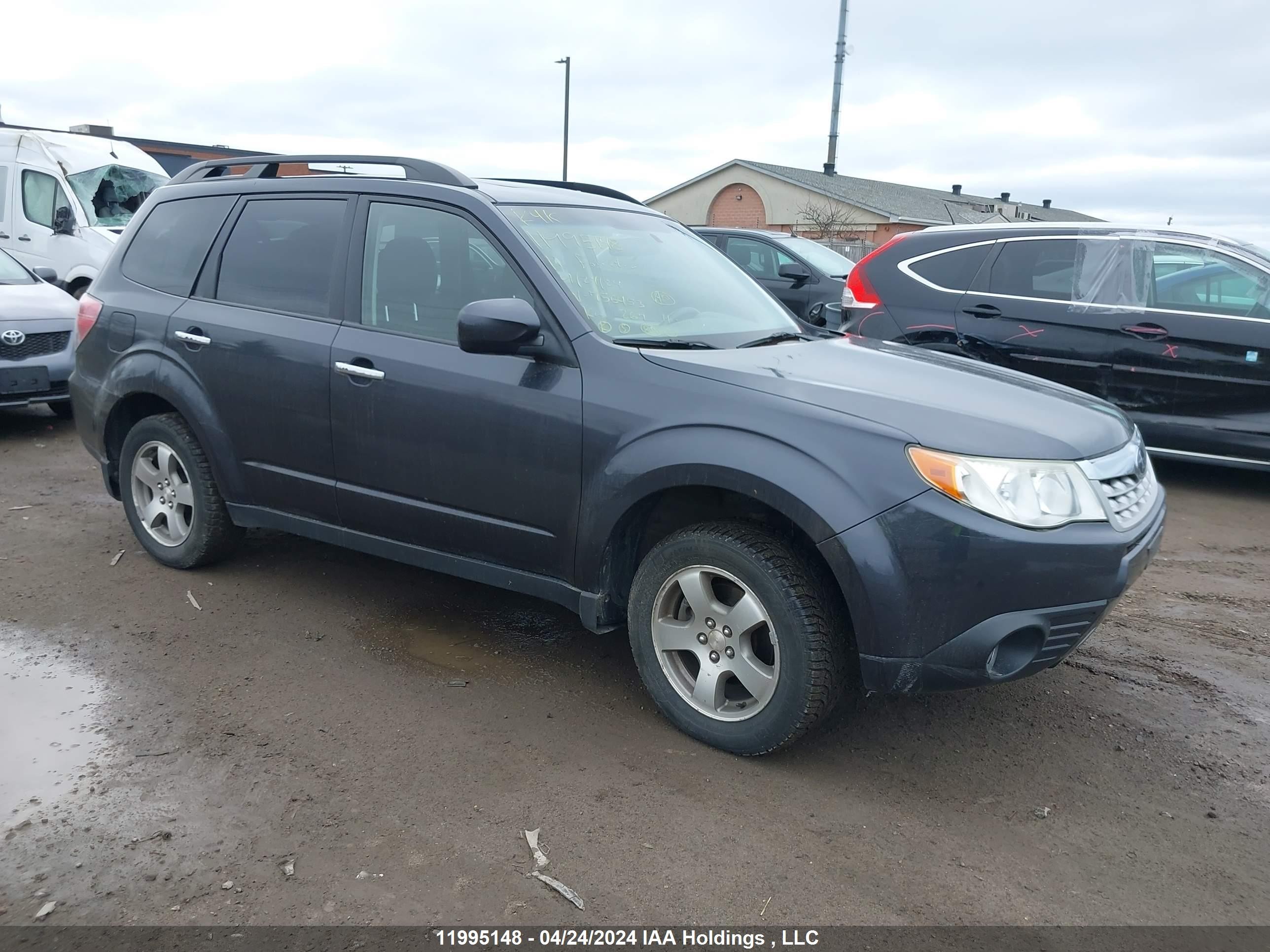 SUBARU FORESTER 2011 jf2shcec7bh756453