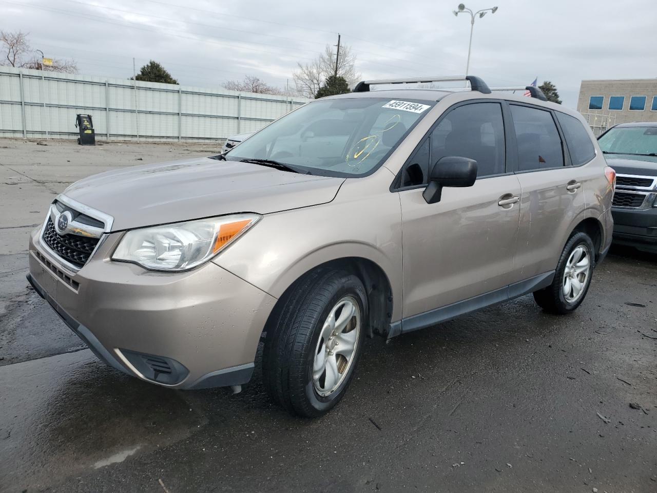 SUBARU FORESTER 2014 jf2sjaac3eh477116