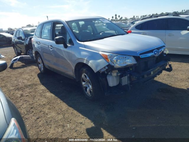 SUBARU FORESTER 2016 jf2sjaac3gh510330