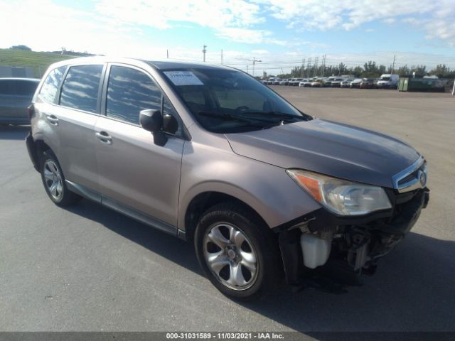 SUBARU FORESTER 2014 jf2sjaac9eh493417